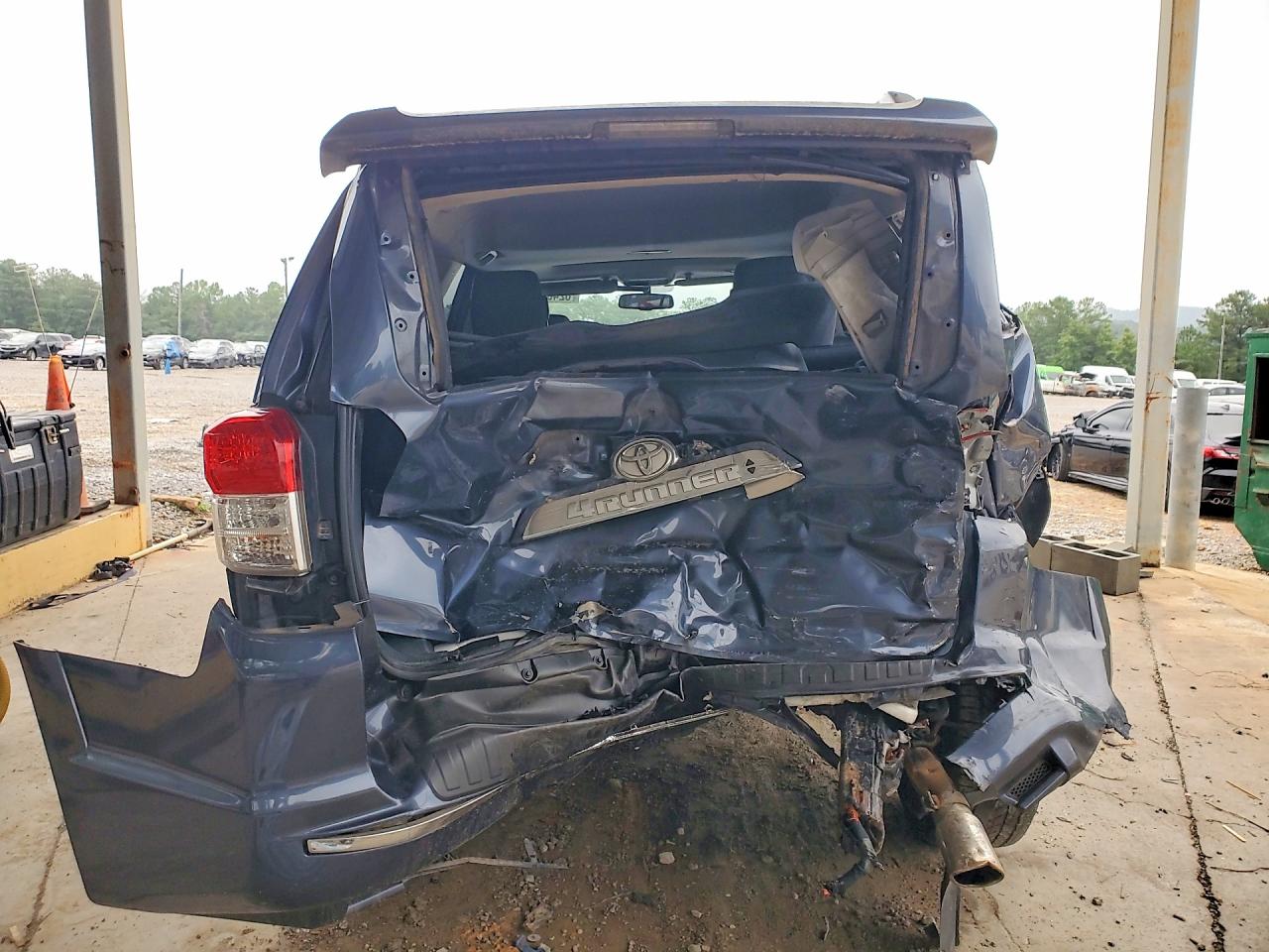 2012 Toyota 4runner Limited Синий vin: JTEZU5JR8C5035328