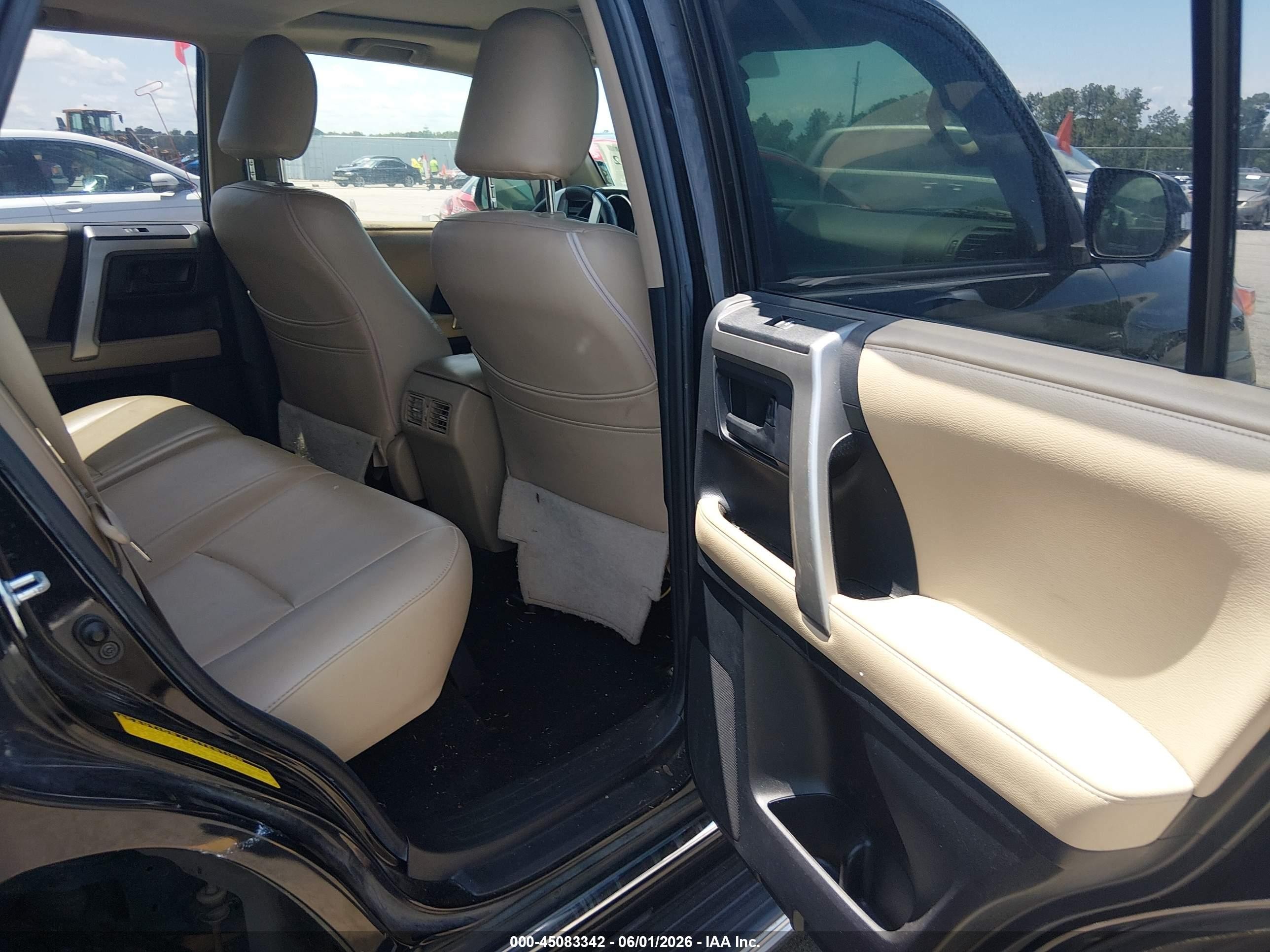 2012 Toyota 4runner Sr5 Black vin: JTEZU5JR8C5045695