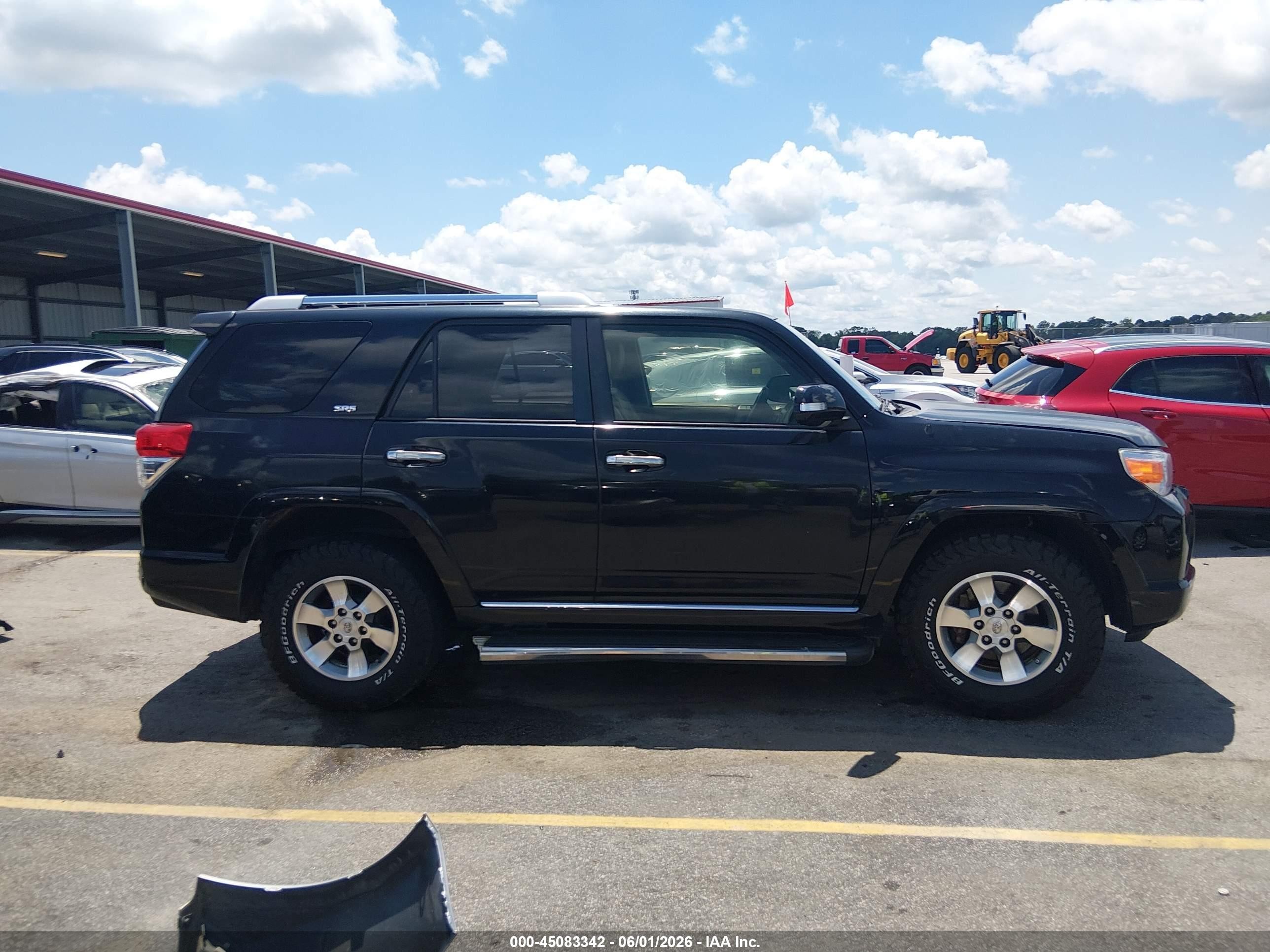 2012 Toyota 4runner Sr5 Black vin: JTEZU5JR8C5045695