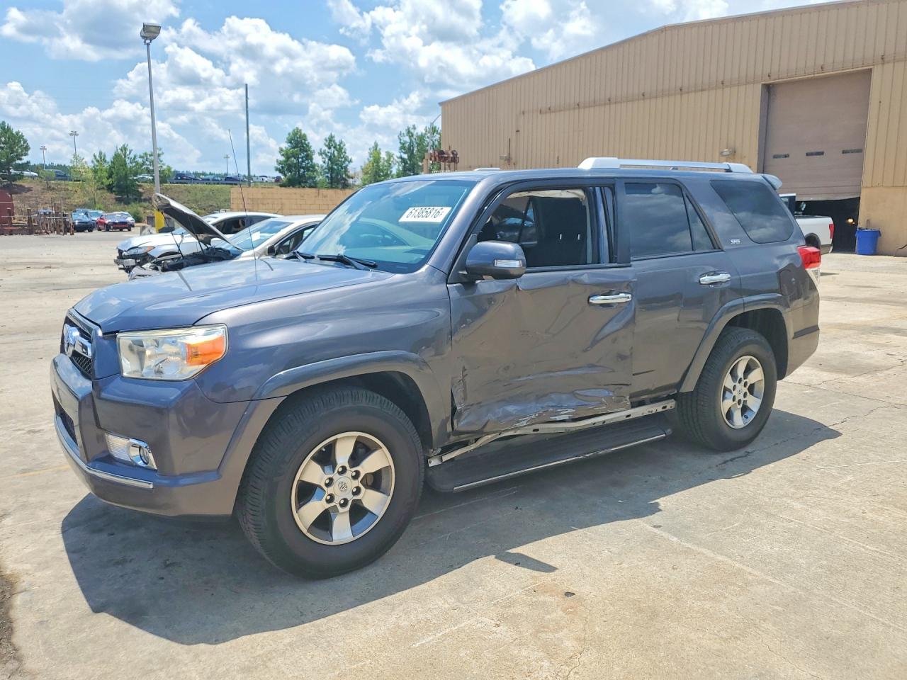 2013 Toyota 4runner Sr5 Gray vin: JTEZU5JR8D5059615