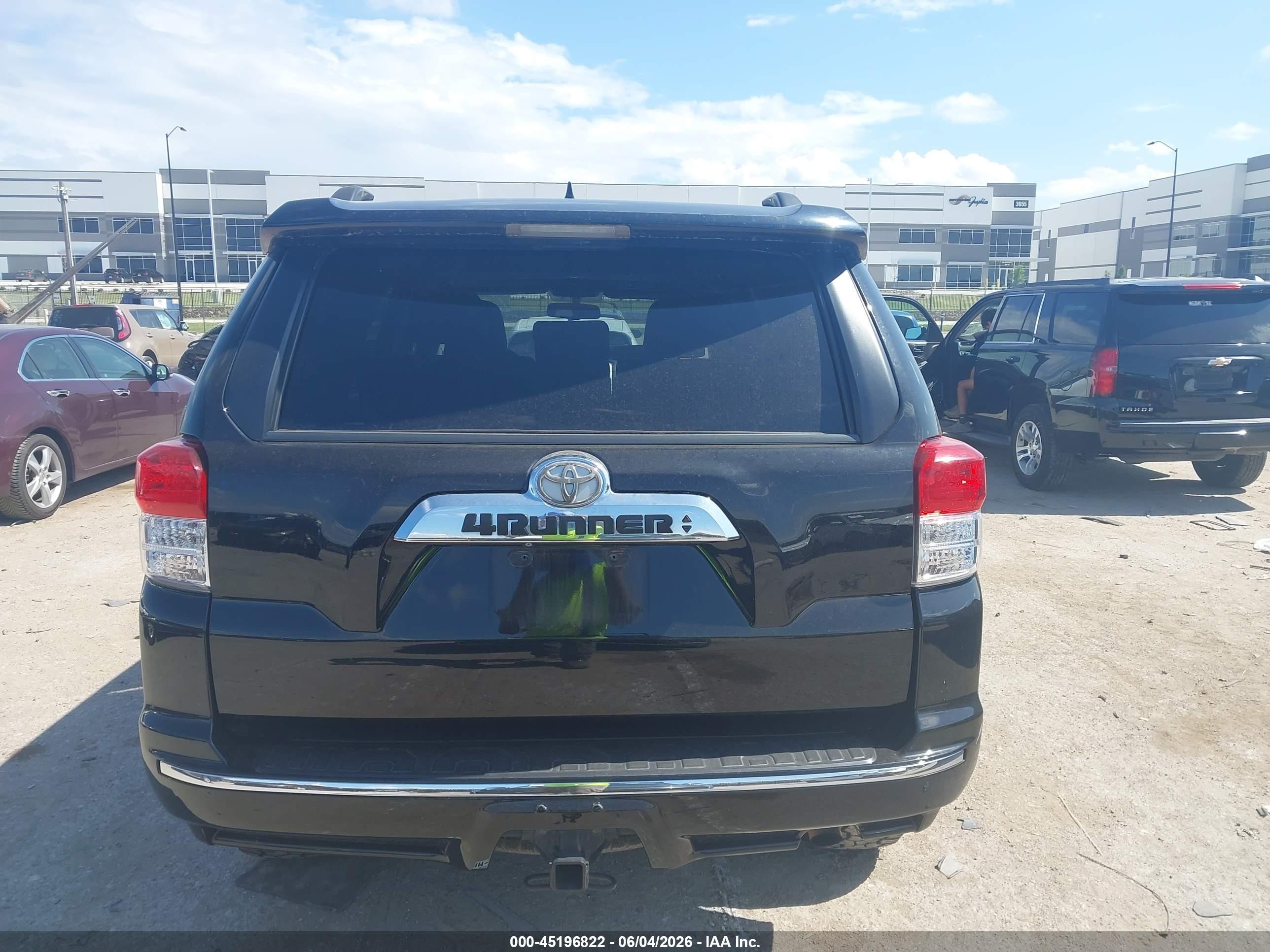 2013 Toyota 4runner Limited Black vin: JTEZU5JR8D5060893
