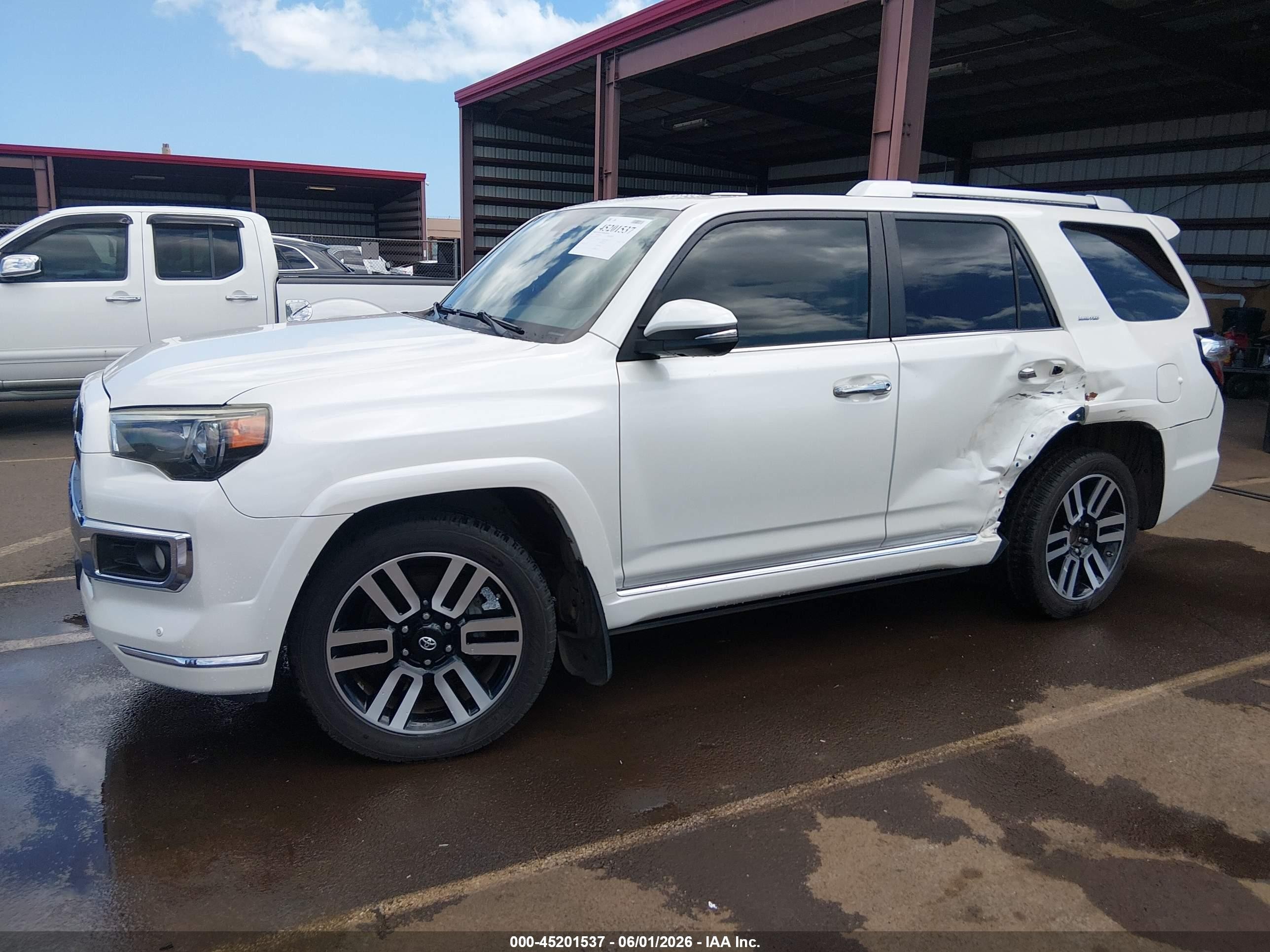 2014 Toyota 4runner Limited/sr5/sr5 Premium Белый vin: JTEZU5JR8E5069417