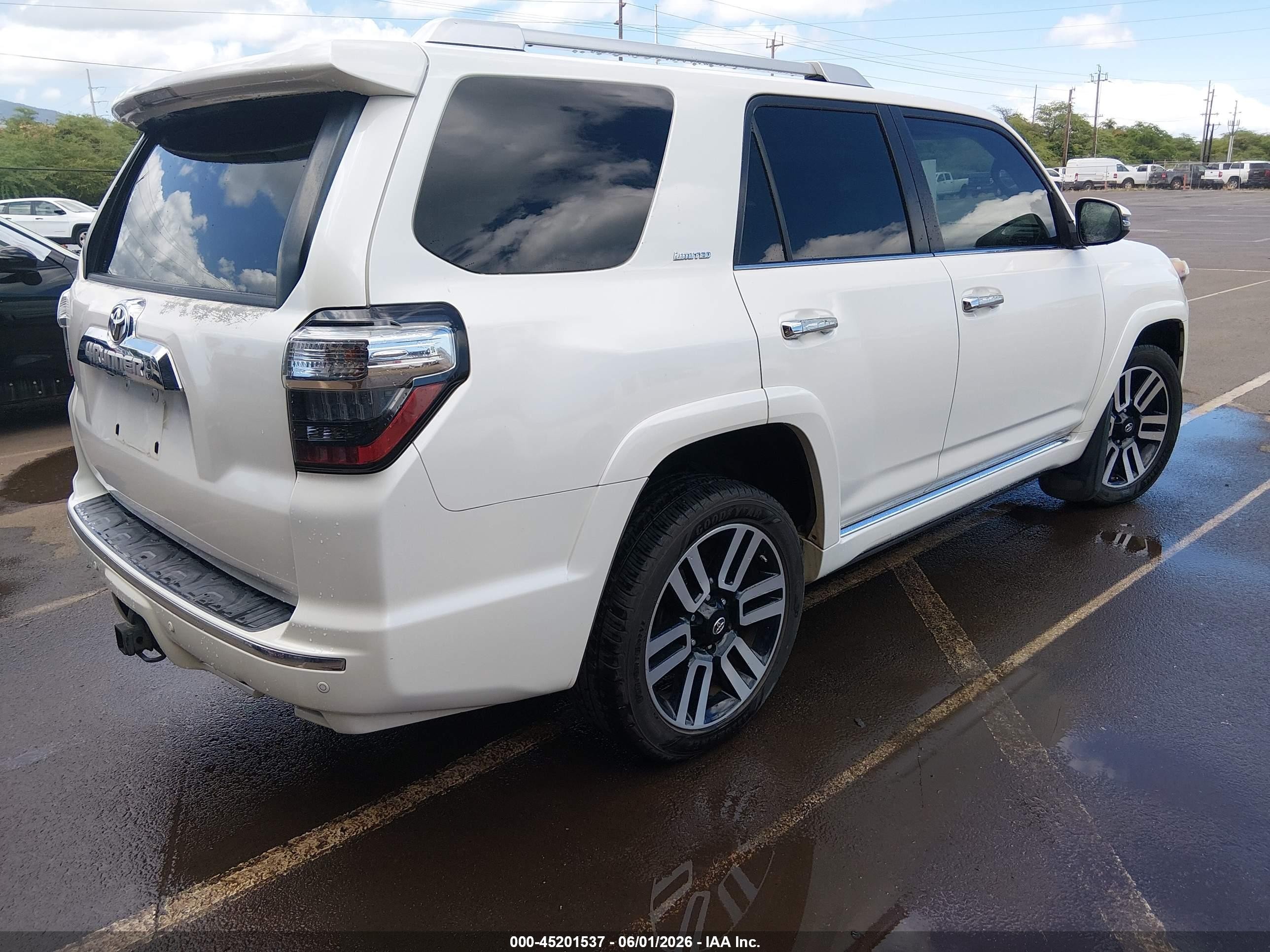 2014 Toyota 4runner Limited/sr5/sr5 Premium Белый vin: JTEZU5JR8E5069417