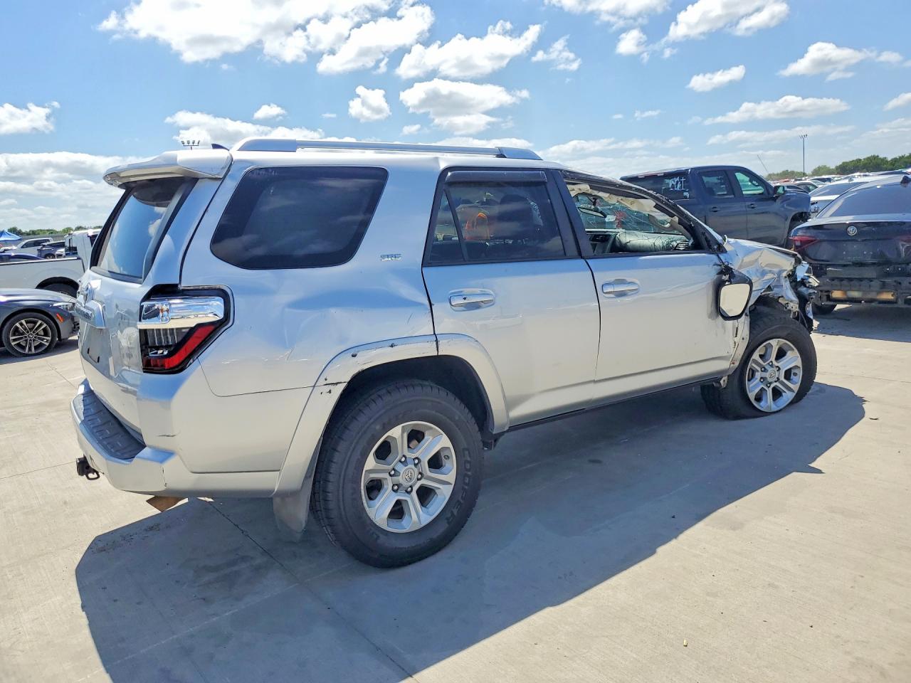2014 Toyota 4runner Sr5 Premium Silver vin: JTEZU5JR8E5070485