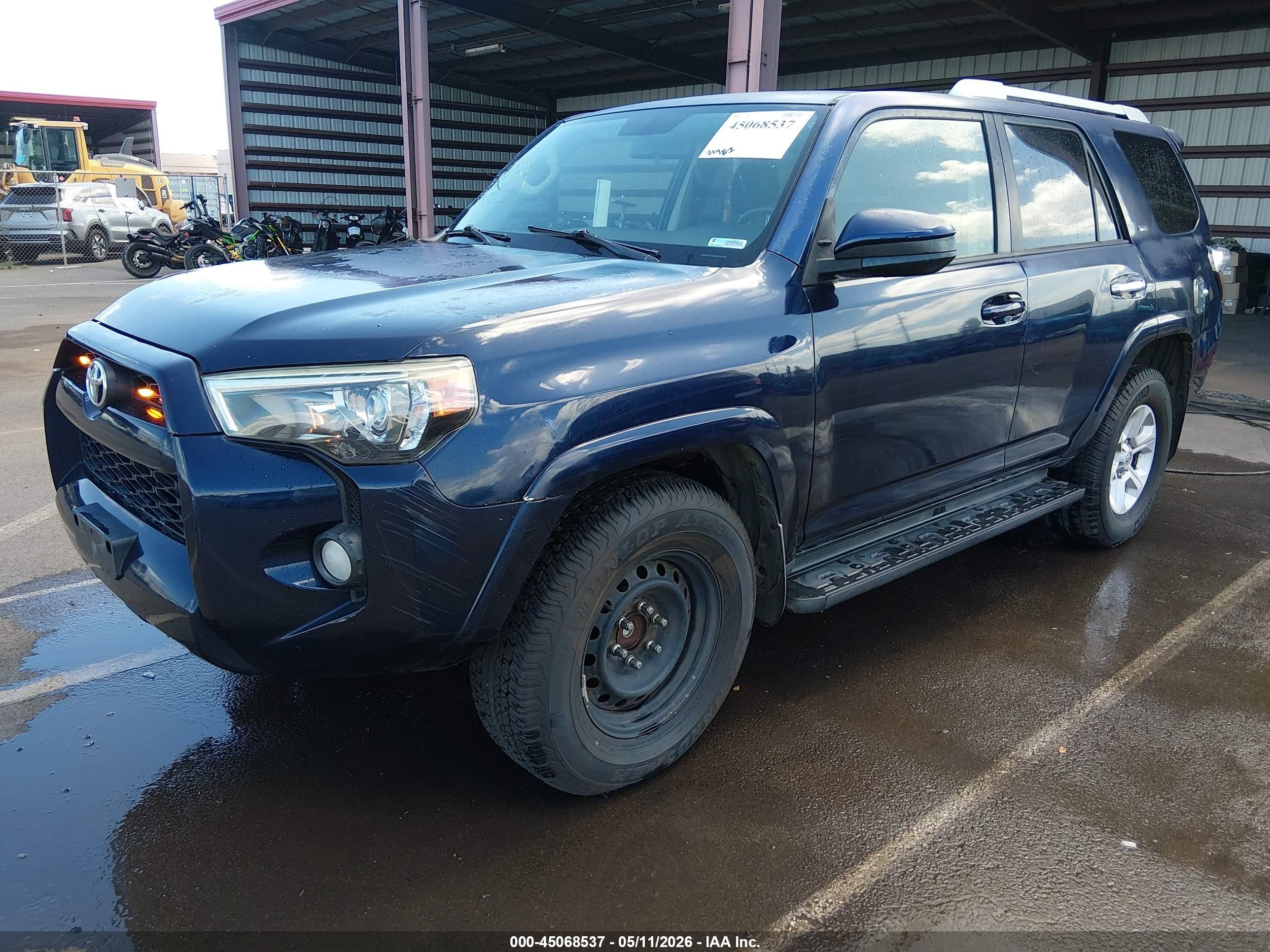 2015 Toyota 4runner Limited/sr5/sr5 Premium Синий vin: JTEZU5JR8F5084419