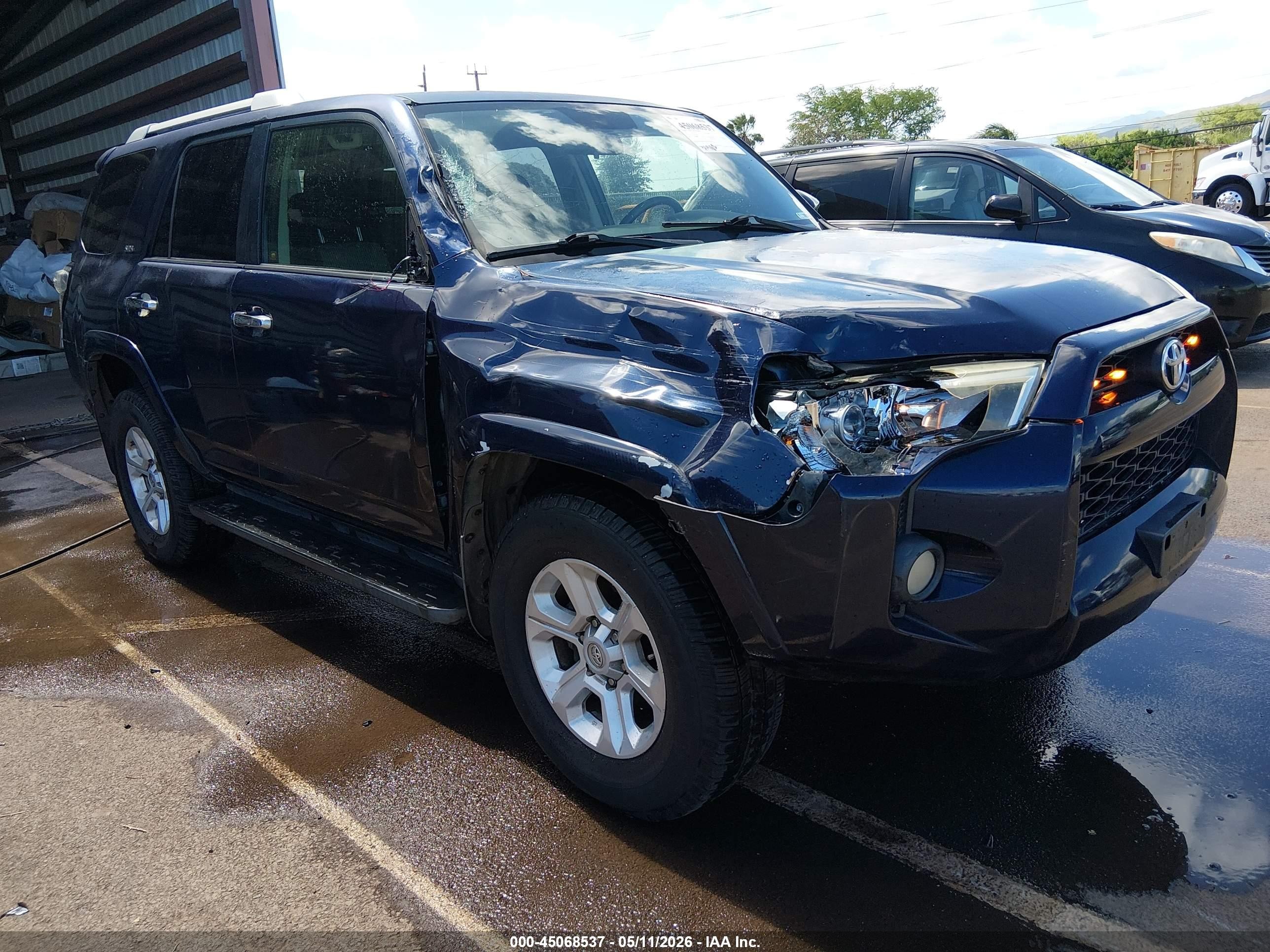 2015 Toyota 4runner Limited/sr5/sr5 Premium Синий vin: JTEZU5JR8F5084419