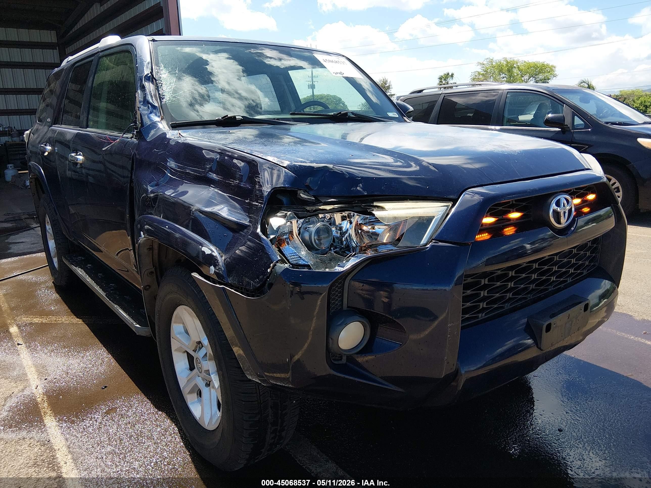 2015 Toyota 4runner Limited/sr5/sr5 Premium Синий vin: JTEZU5JR8F5084419