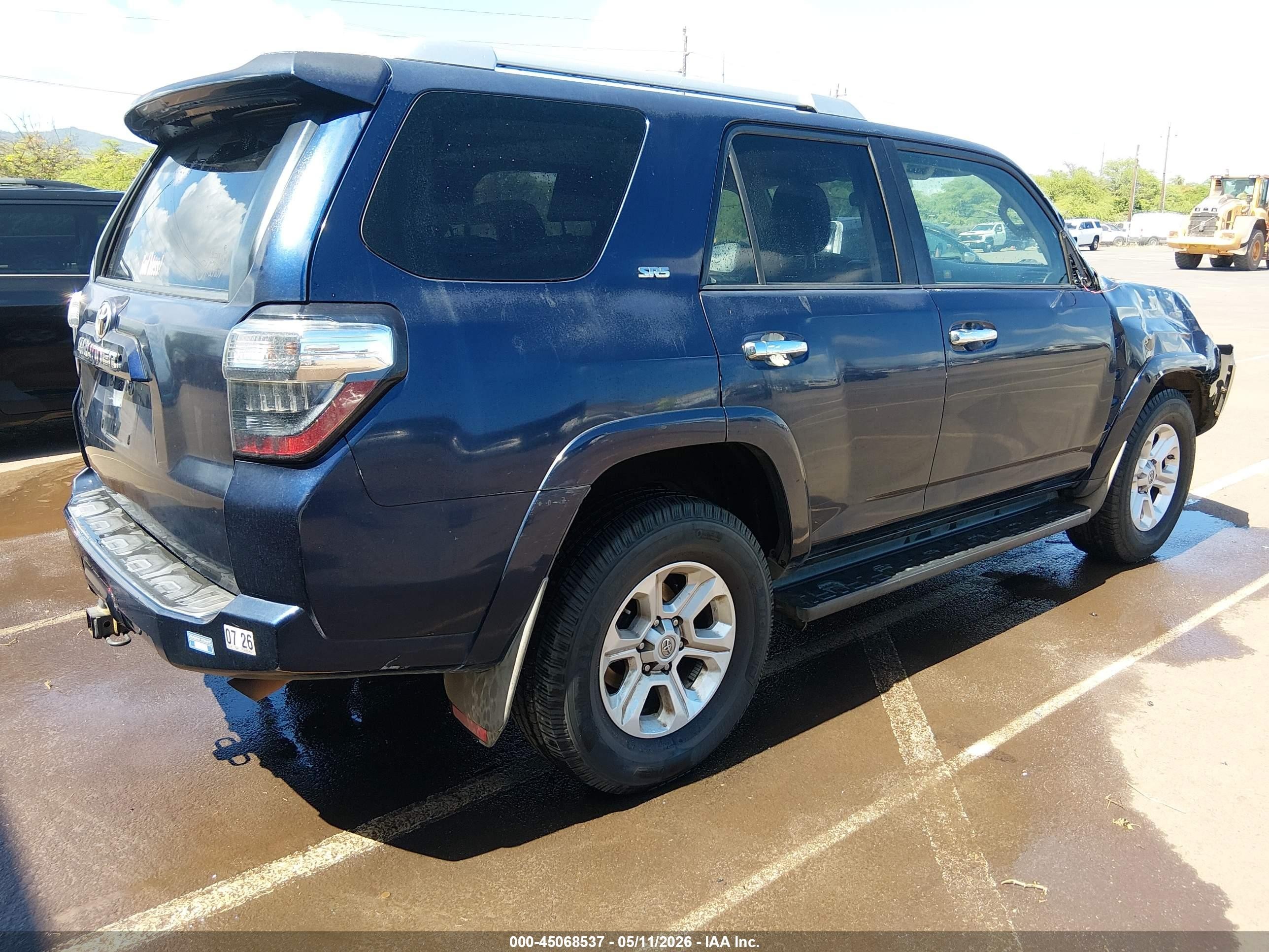 2015 Toyota 4runner Limited/sr5/sr5 Premium Синий vin: JTEZU5JR8F5084419