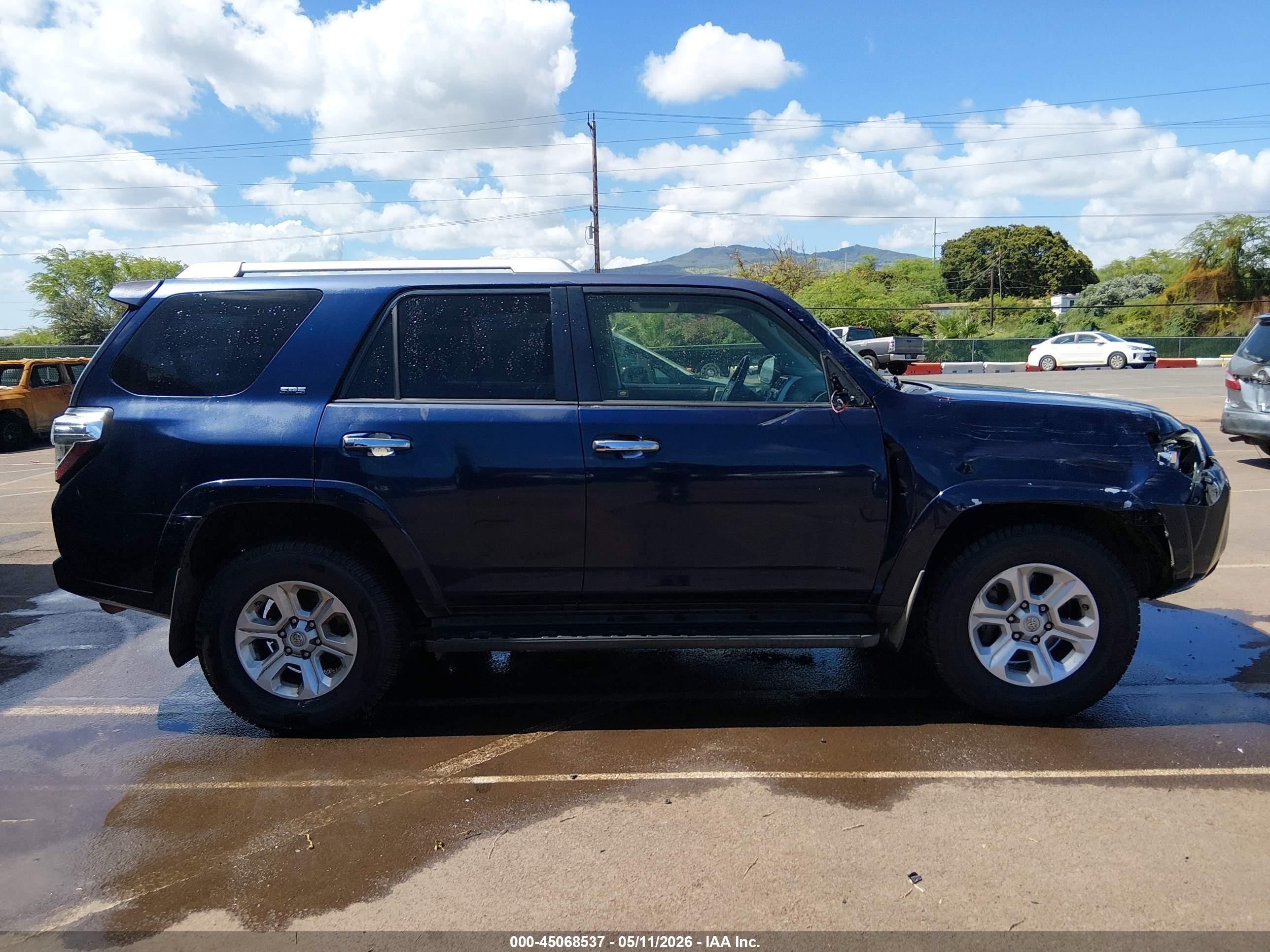 2015 Toyota 4runner Limited/sr5/sr5 Premium Синий vin: JTEZU5JR8F5084419