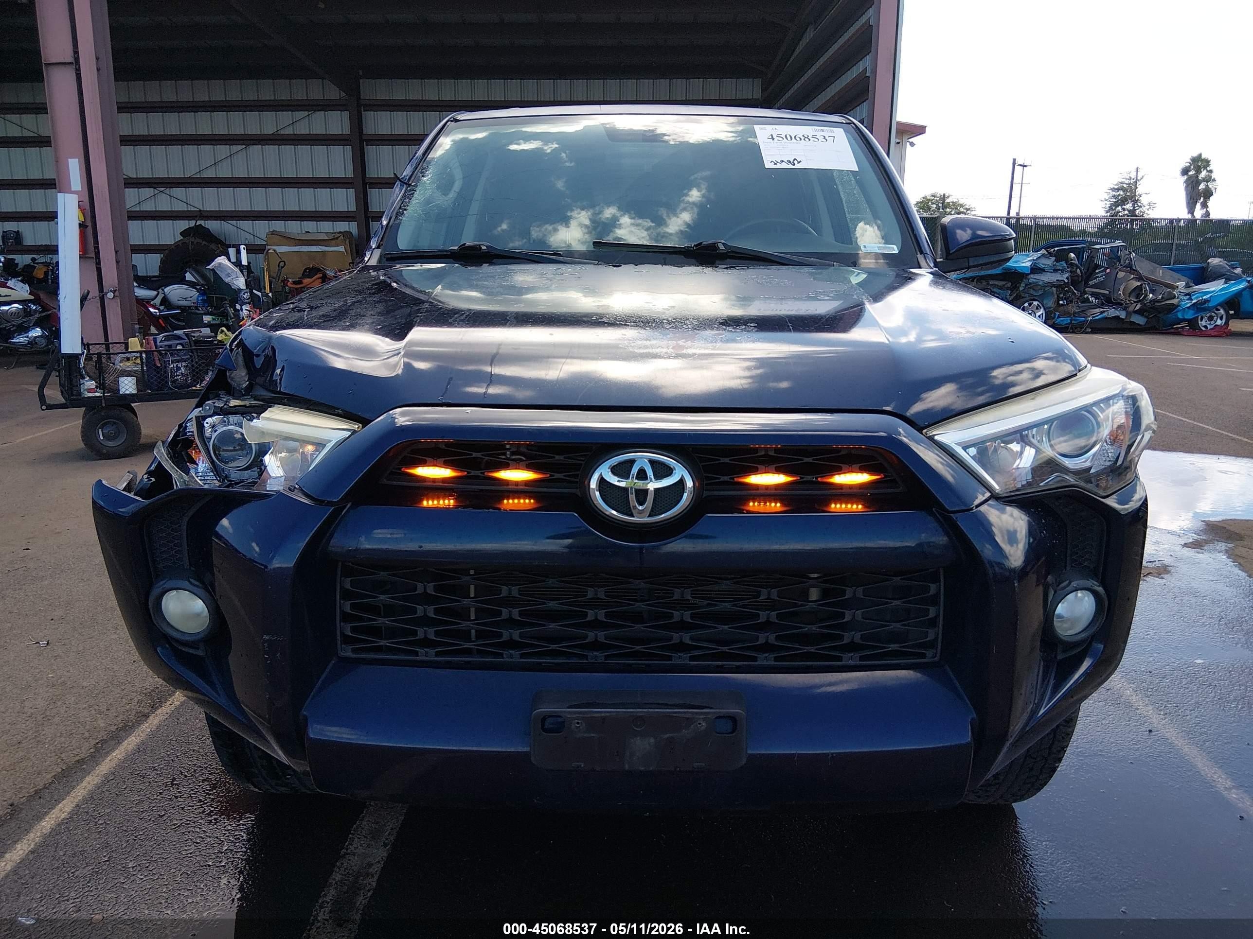 2015 Toyota 4runner Limited/sr5/sr5 Premium Синий vin: JTEZU5JR8F5084419
