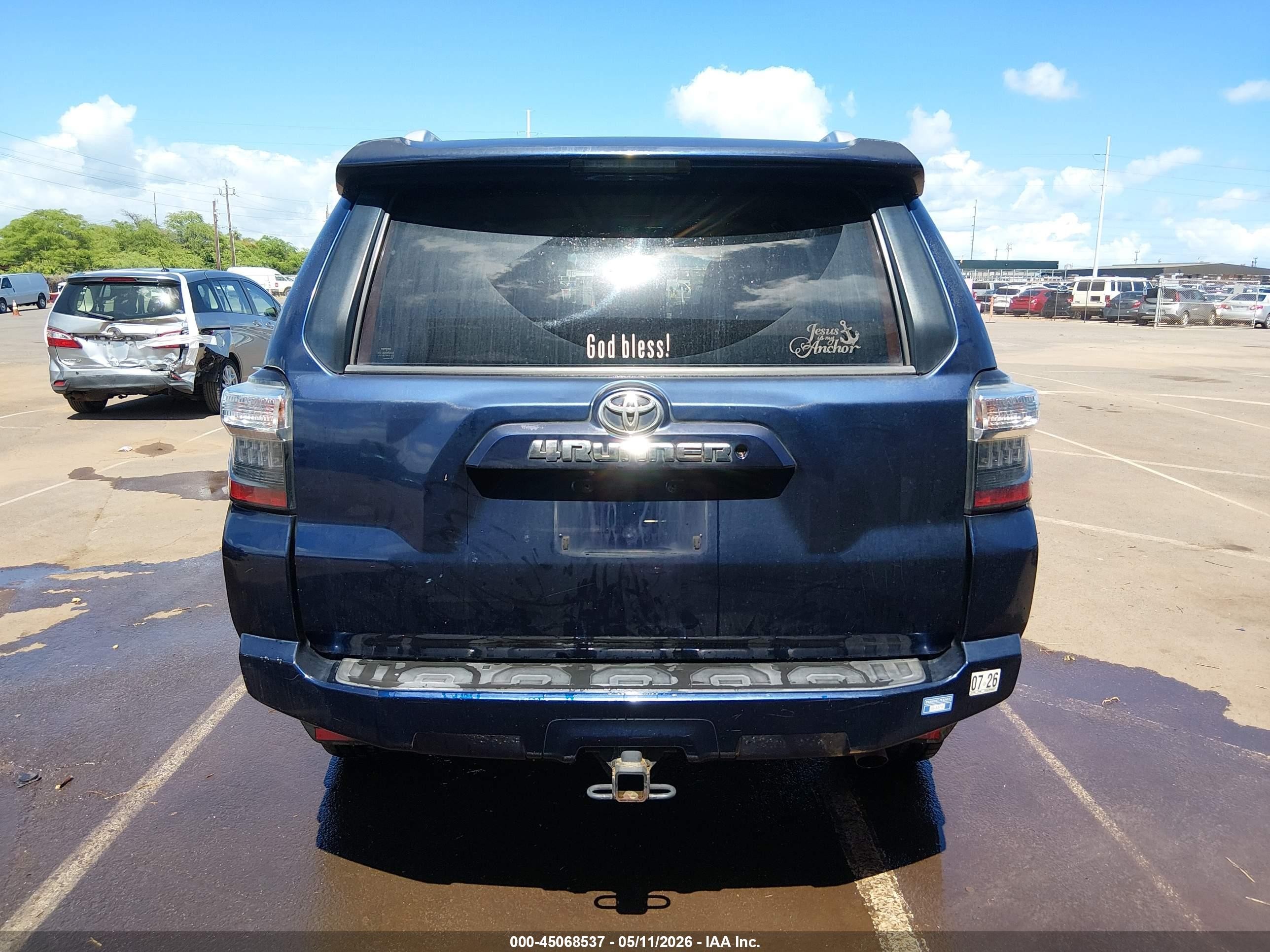 2015 Toyota 4runner Limited/sr5/sr5 Premium Синий vin: JTEZU5JR8F5084419