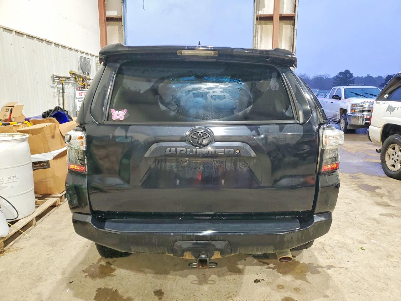 2015 Toyota 4runner Sr5 Black vin: JTEZU5JR8F5084985