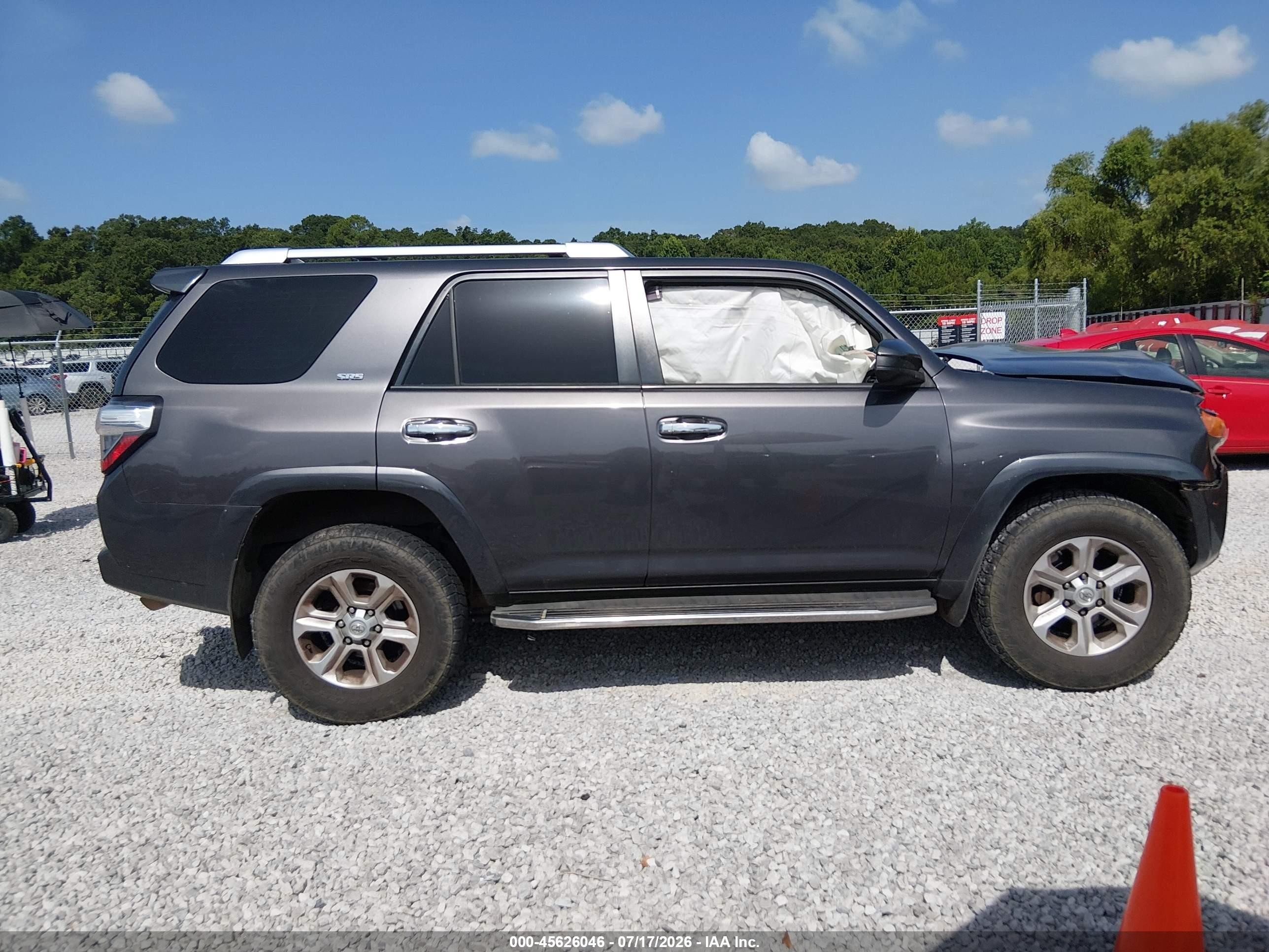 2015 Toyota 4runner Sr5 Gray vin: JTEZU5JR8F5092360