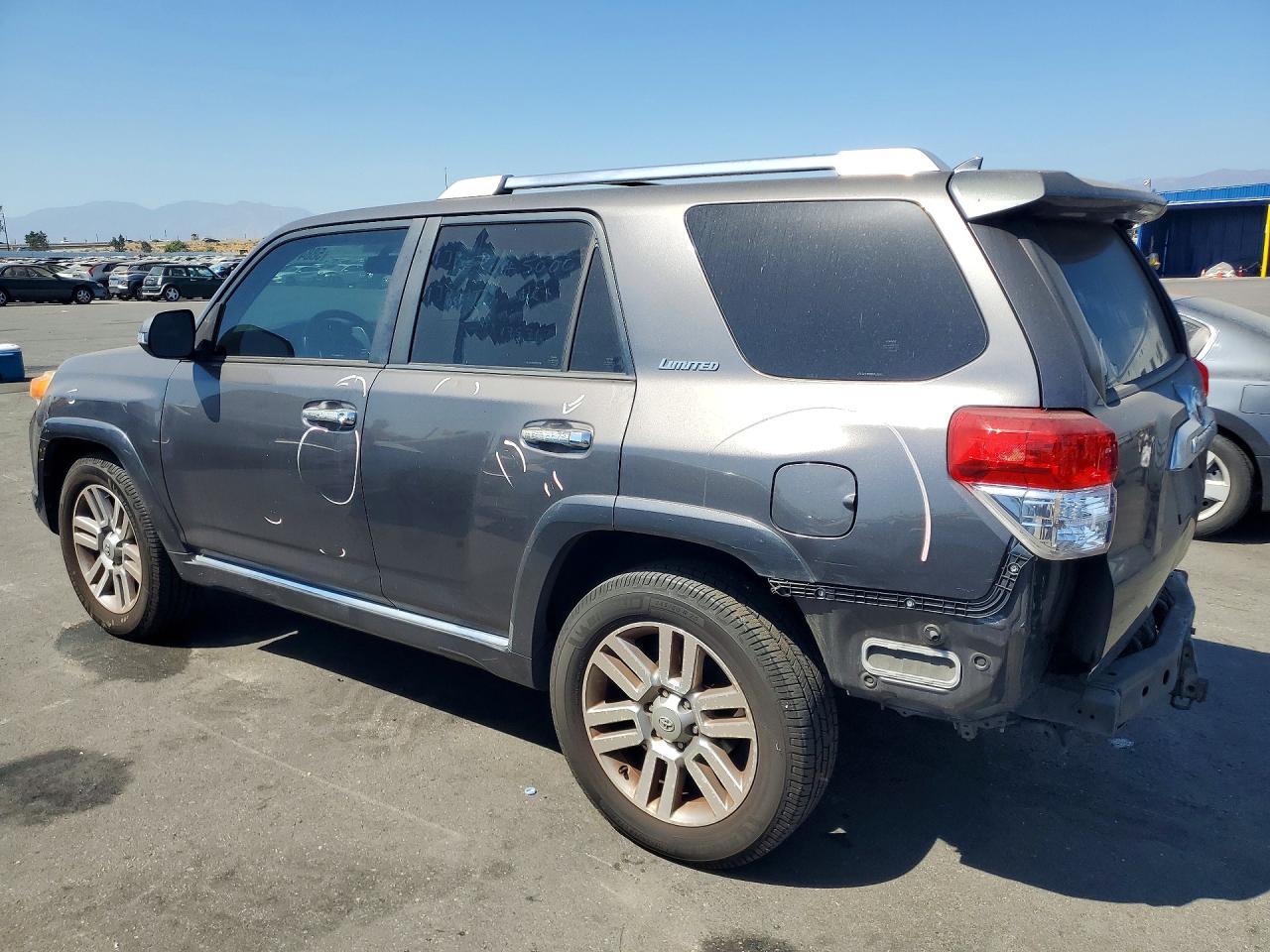2011 Toyota 4runner Limited Gray vin: JTEZU5JR9B5018293