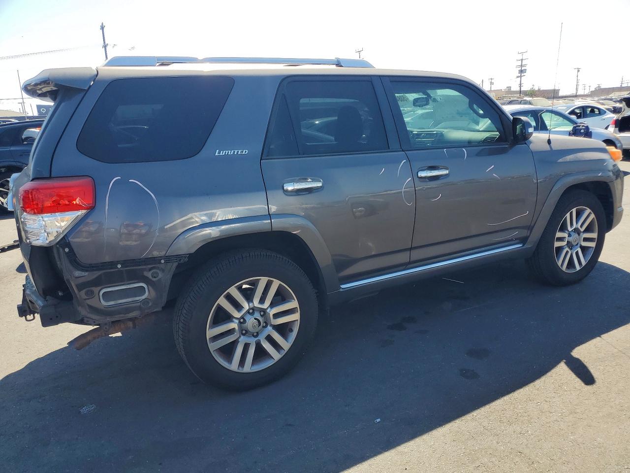 2011 Toyota 4runner Limited Gray vin: JTEZU5JR9B5018293