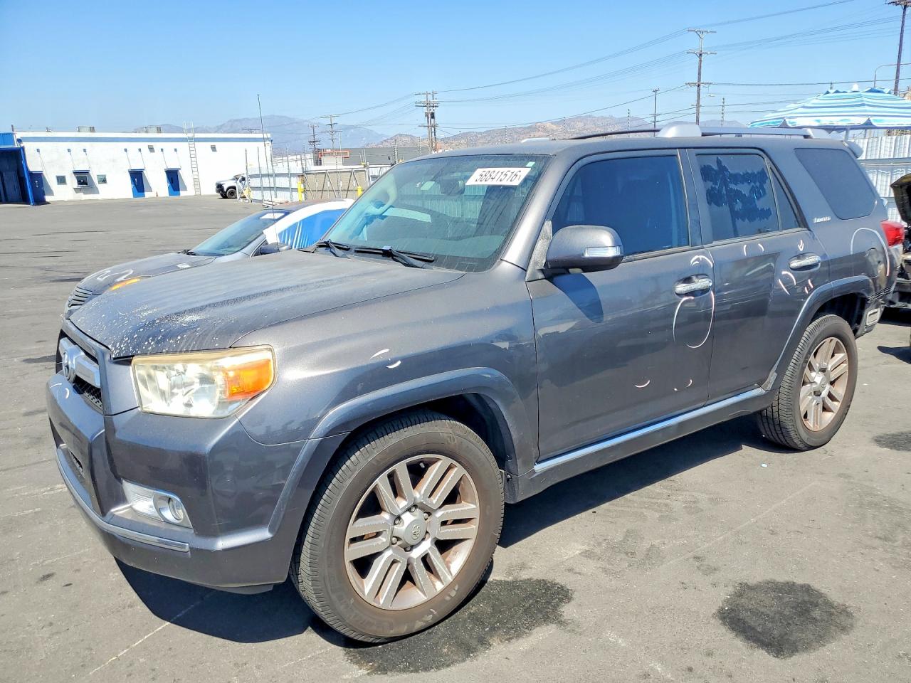 2011 Toyota 4runner Limited Gray vin: JTEZU5JR9B5018293