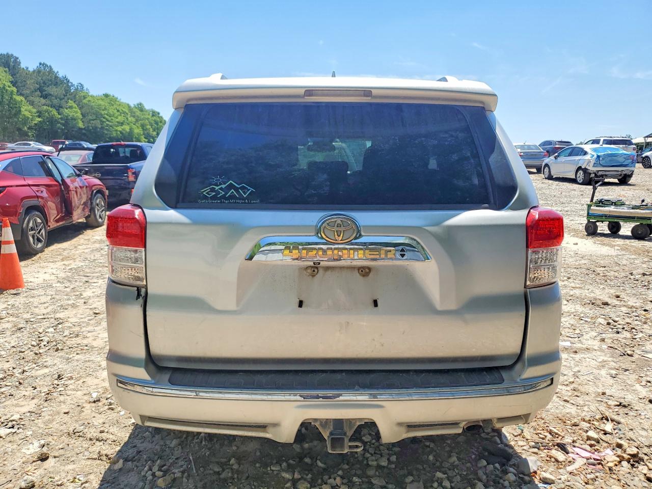 2011 Toyota 4runner Limited Silver vin: JTEZU5JR9B5020741