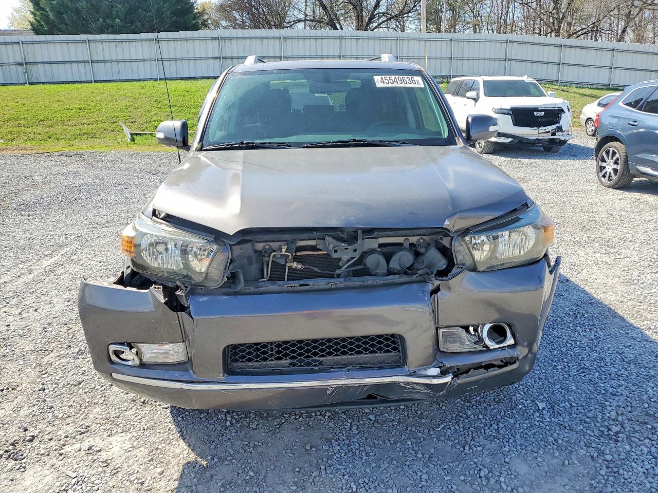 2012 Toyota 4runner Sr5 Gray vin: JTEZU5JR9C5044295