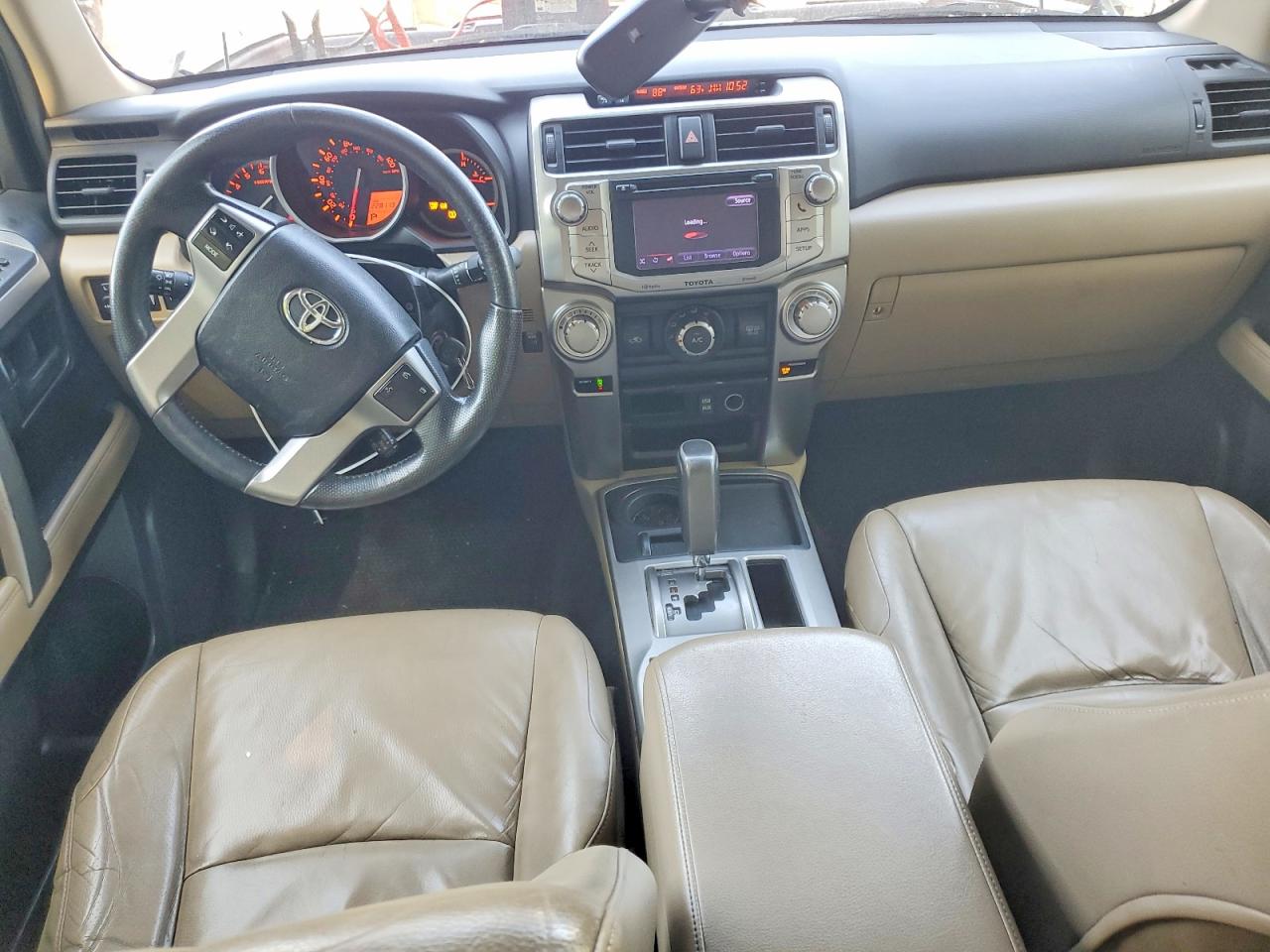 2013 Toyota 4runner Sr5 White vin: JTEZU5JR9D5049823