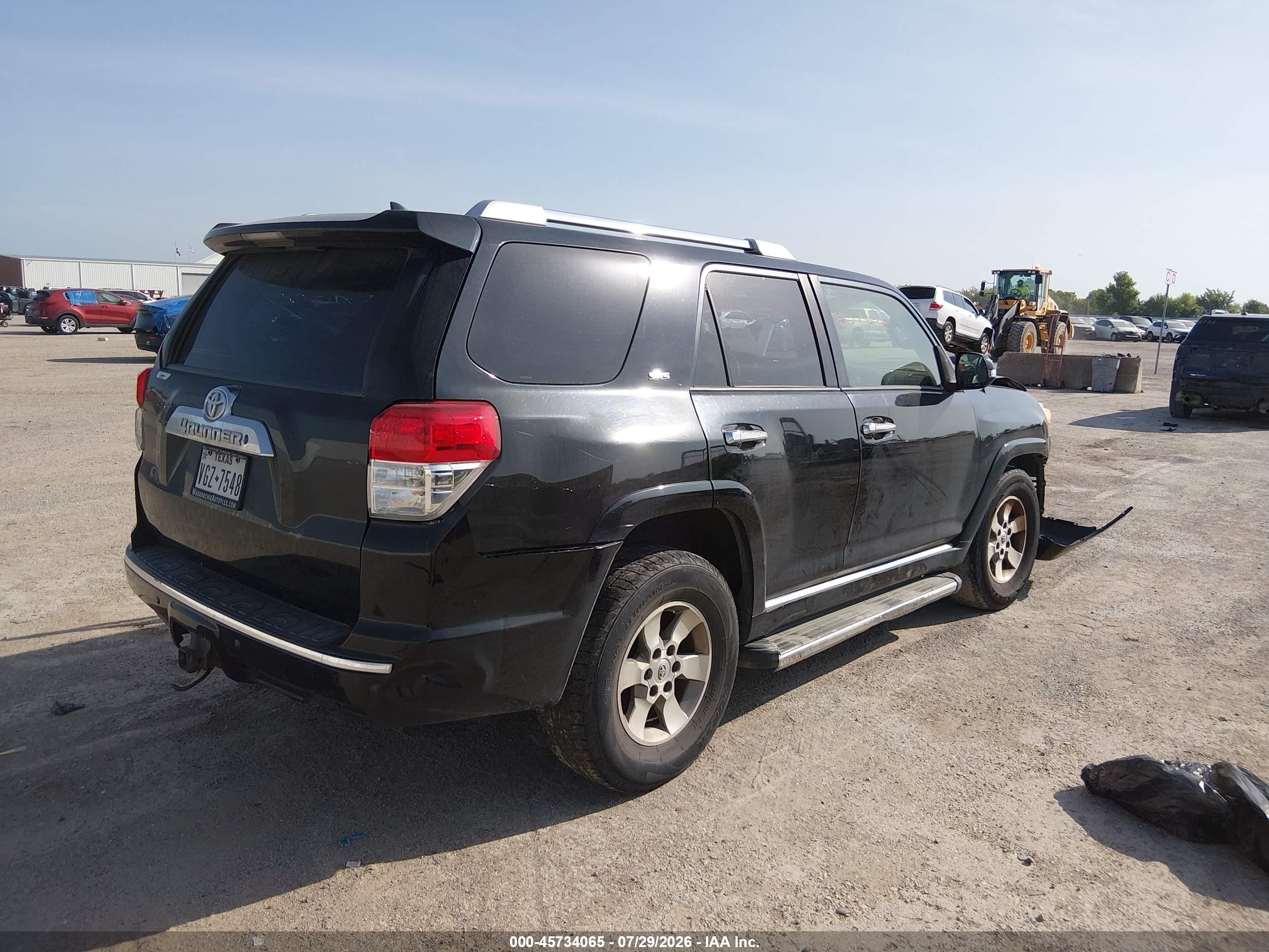 2013 Toyota 4runner Sr5 Black vin: JTEZU5JR9D5050390