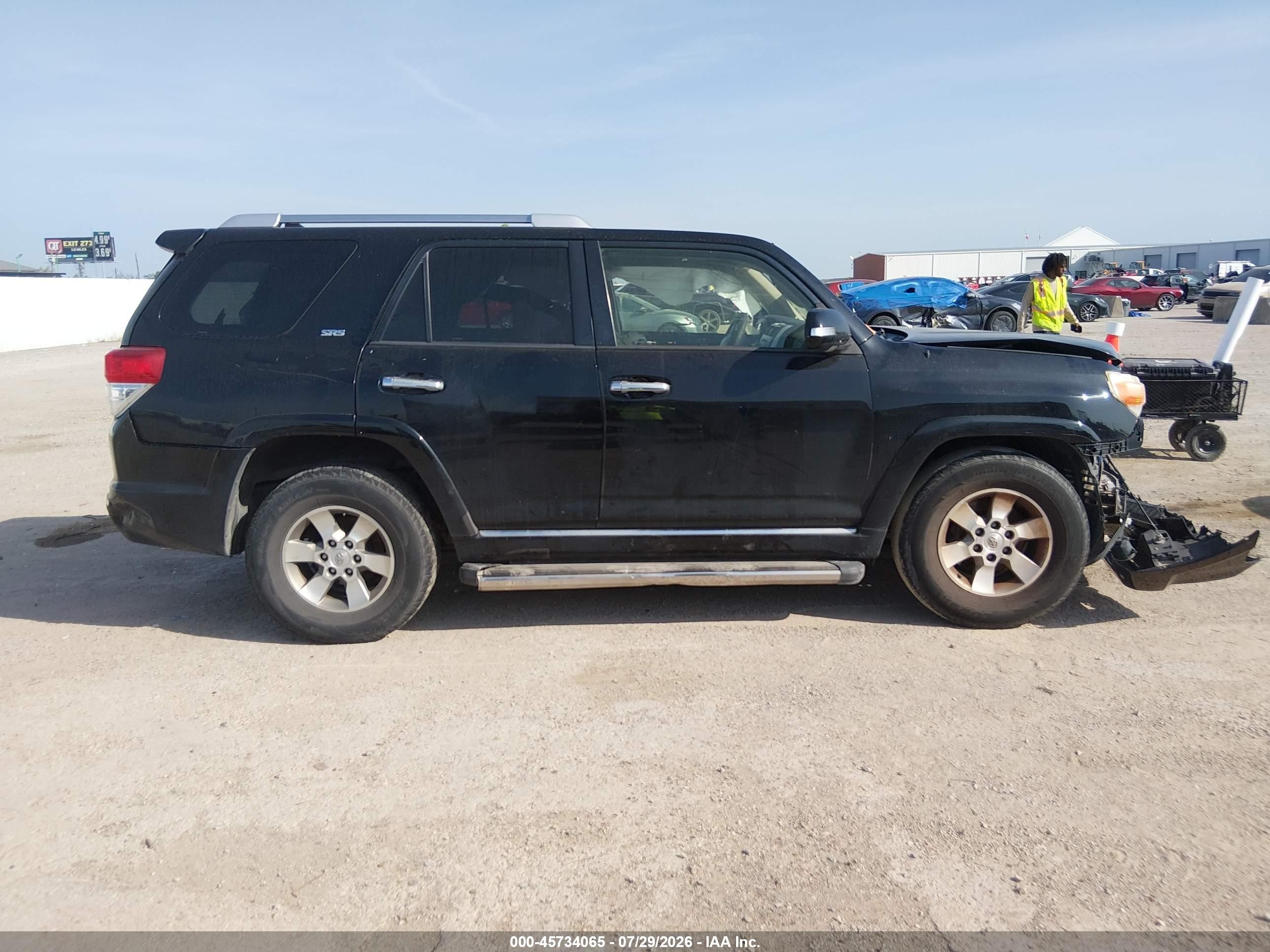 2013 Toyota 4runner Sr5 Black vin: JTEZU5JR9D5050390