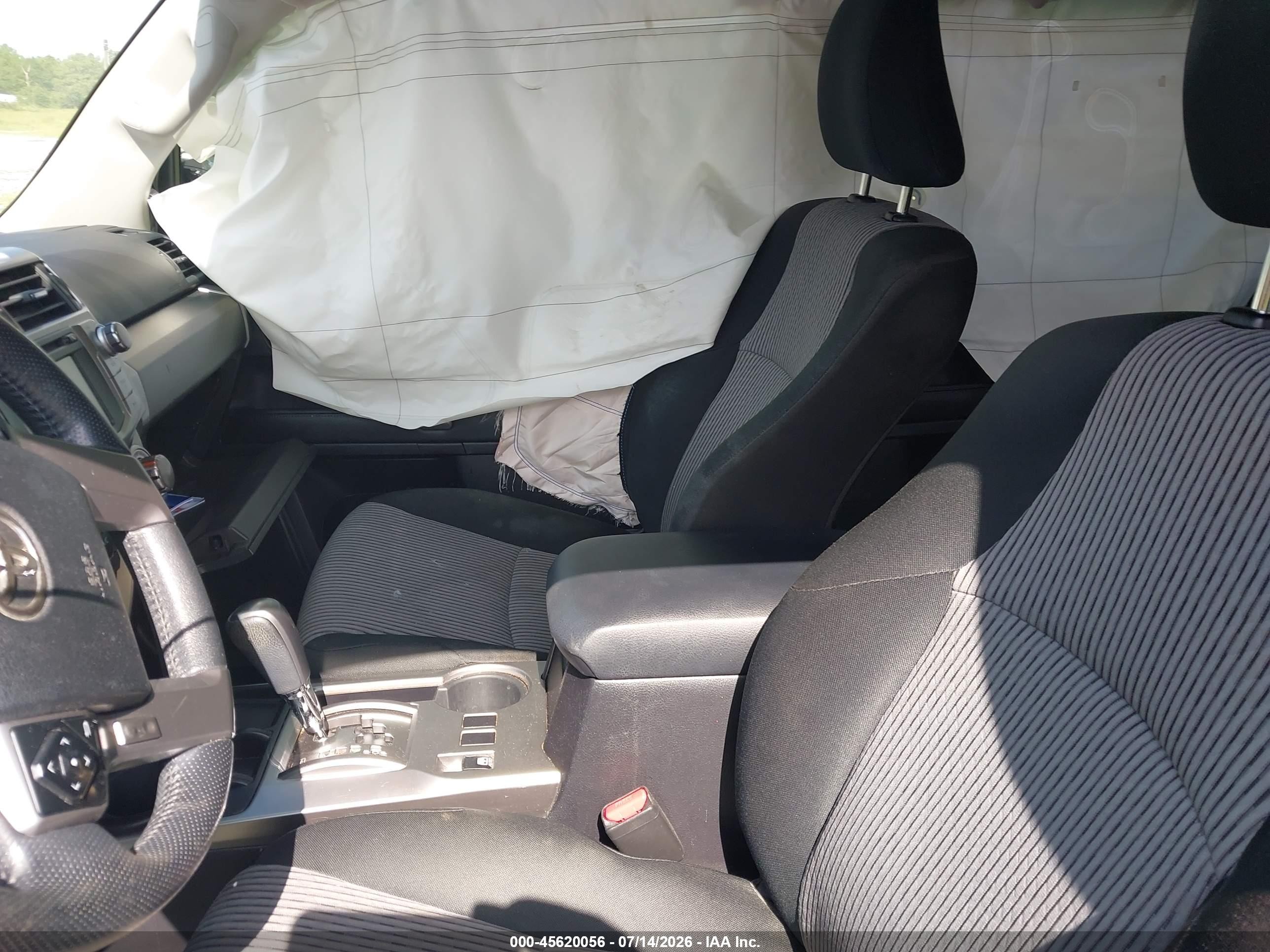 2014 Toyota 4runner Sr5 Gray vin: JTEZU5JR9E5067076