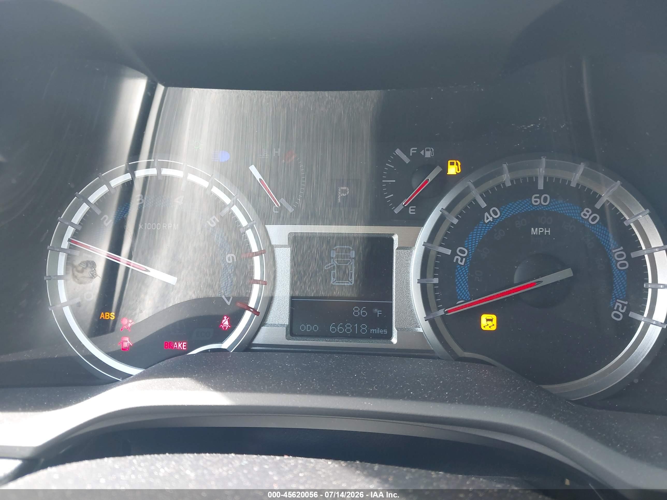 2014 Toyota 4runner Sr5 Gray vin: JTEZU5JR9E5067076