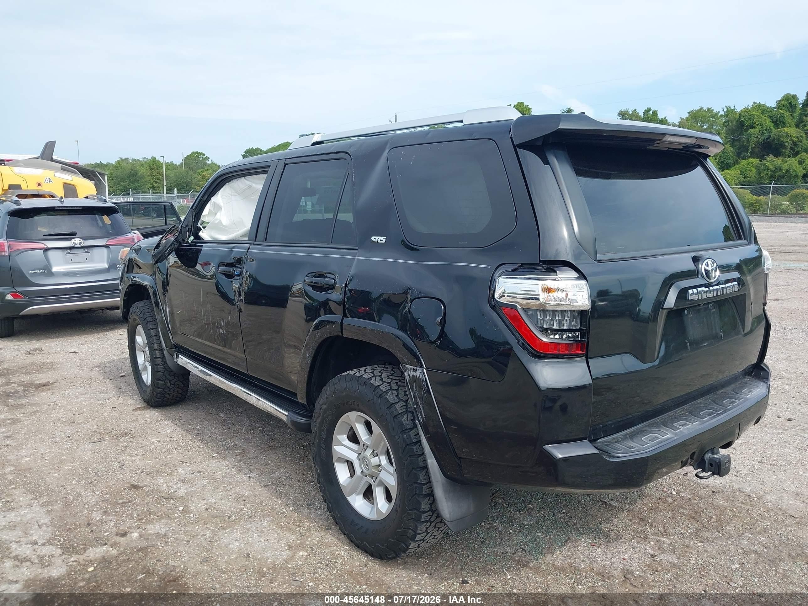 2014 Toyota 4runner Sr5 Black vin: JTEZU5JR9E5073749