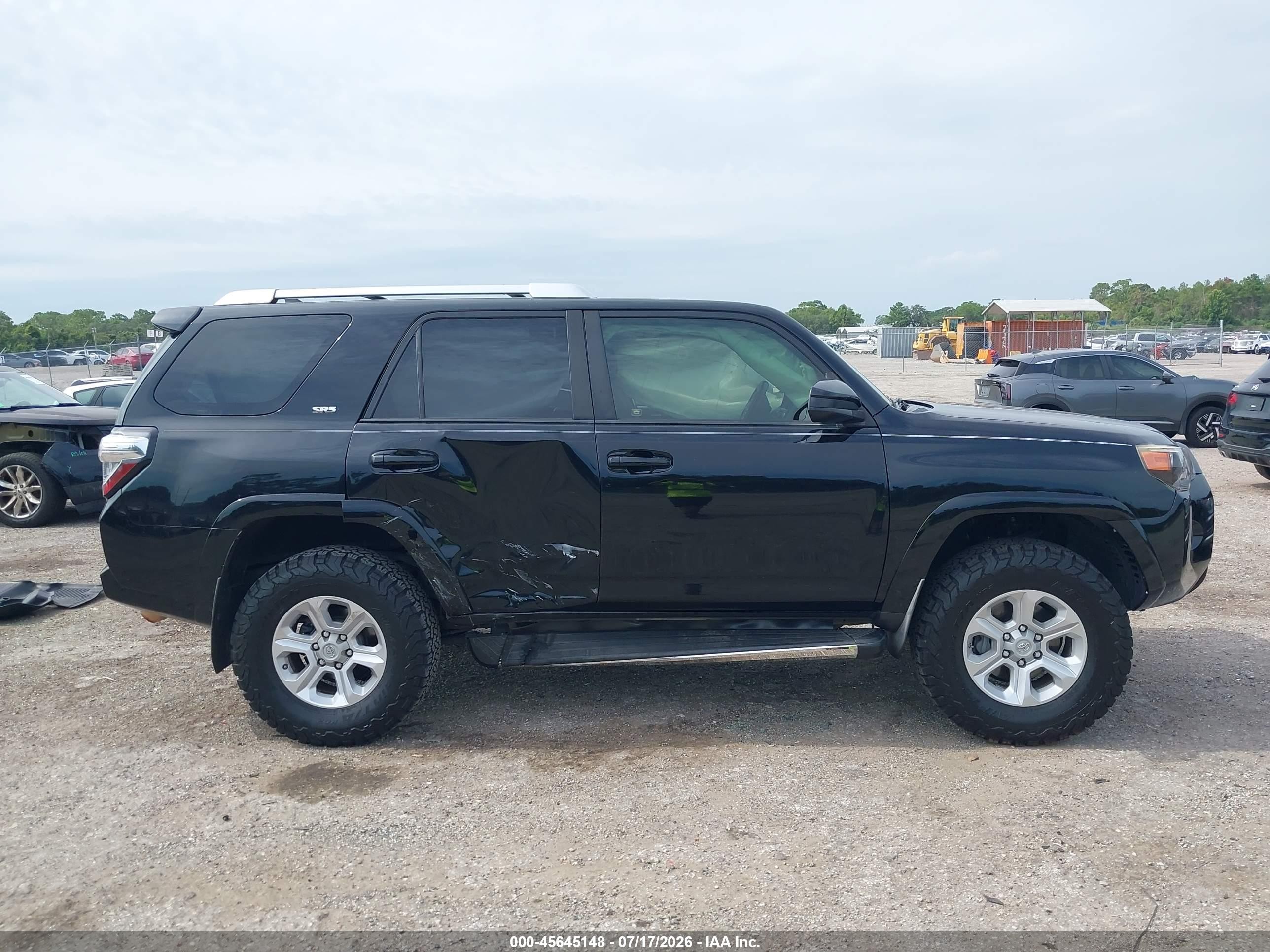 2014 Toyota 4runner Sr5 Black vin: JTEZU5JR9E5073749