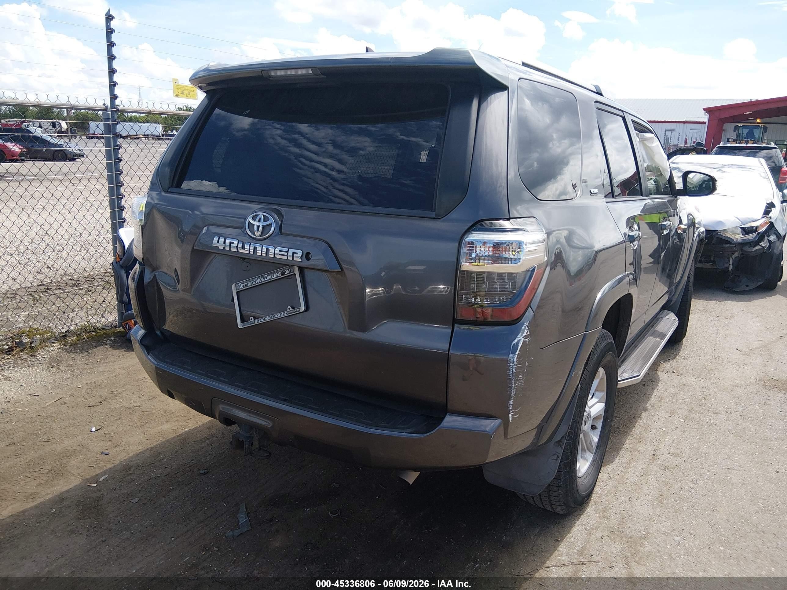 2014 Toyota 4runner Sr5 Premium Gray vin: JTEZU5JR9E5079082