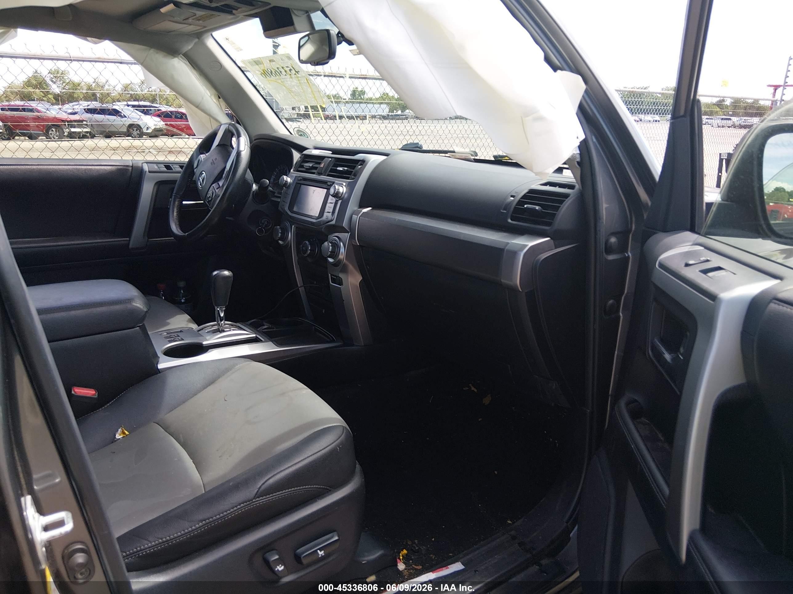 2014 Toyota 4runner Sr5 Premium Gray vin: JTEZU5JR9E5079082