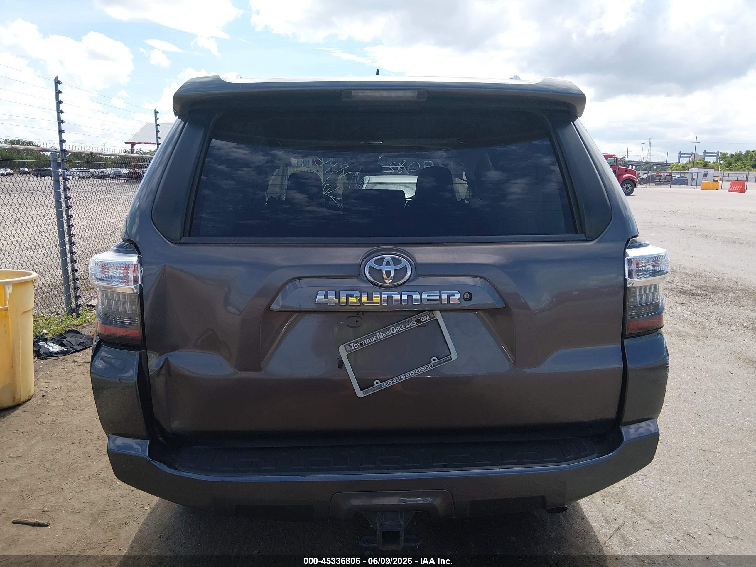 2014 Toyota 4runner Sr5 Premium Gray vin: JTEZU5JR9E5079082