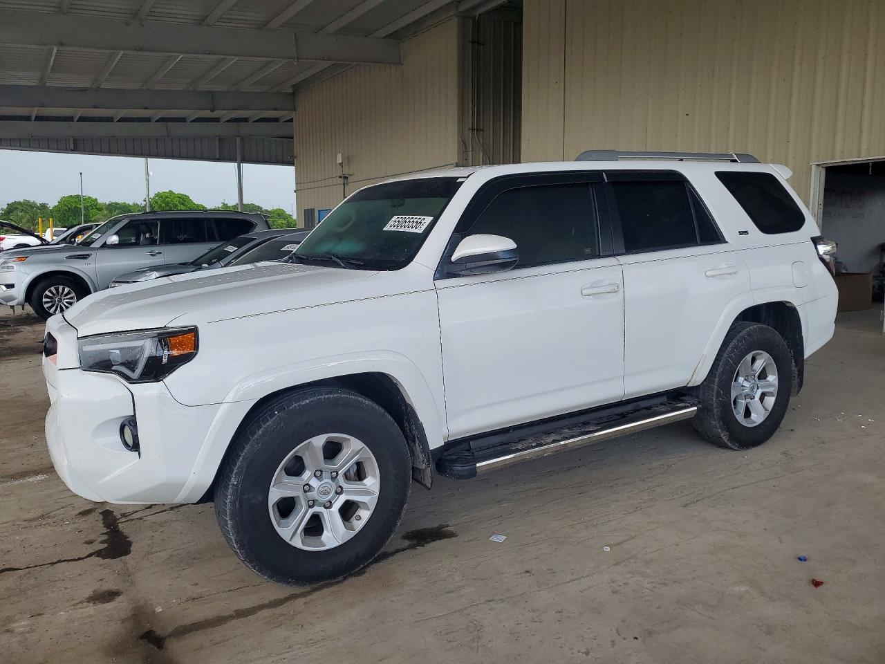 2014 Toyota 4runner Sr5 White vin: JTEZU5JR9E5081026