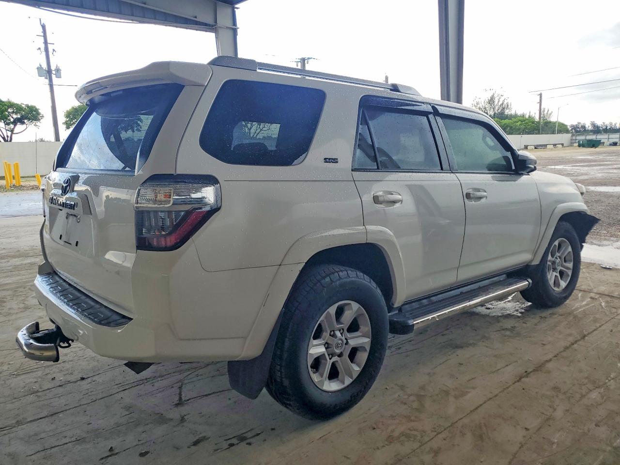 2014 Toyota 4runner Sr5 White vin: JTEZU5JR9E5081026