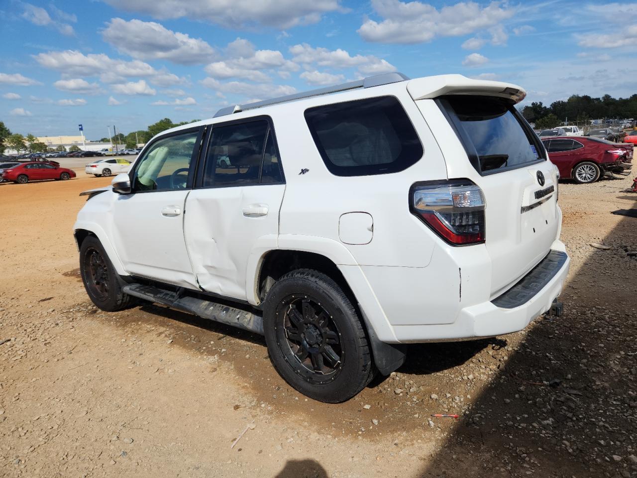 2015 Toyota 4runner Sr5 White vin: JTEZU5JR9F5109957