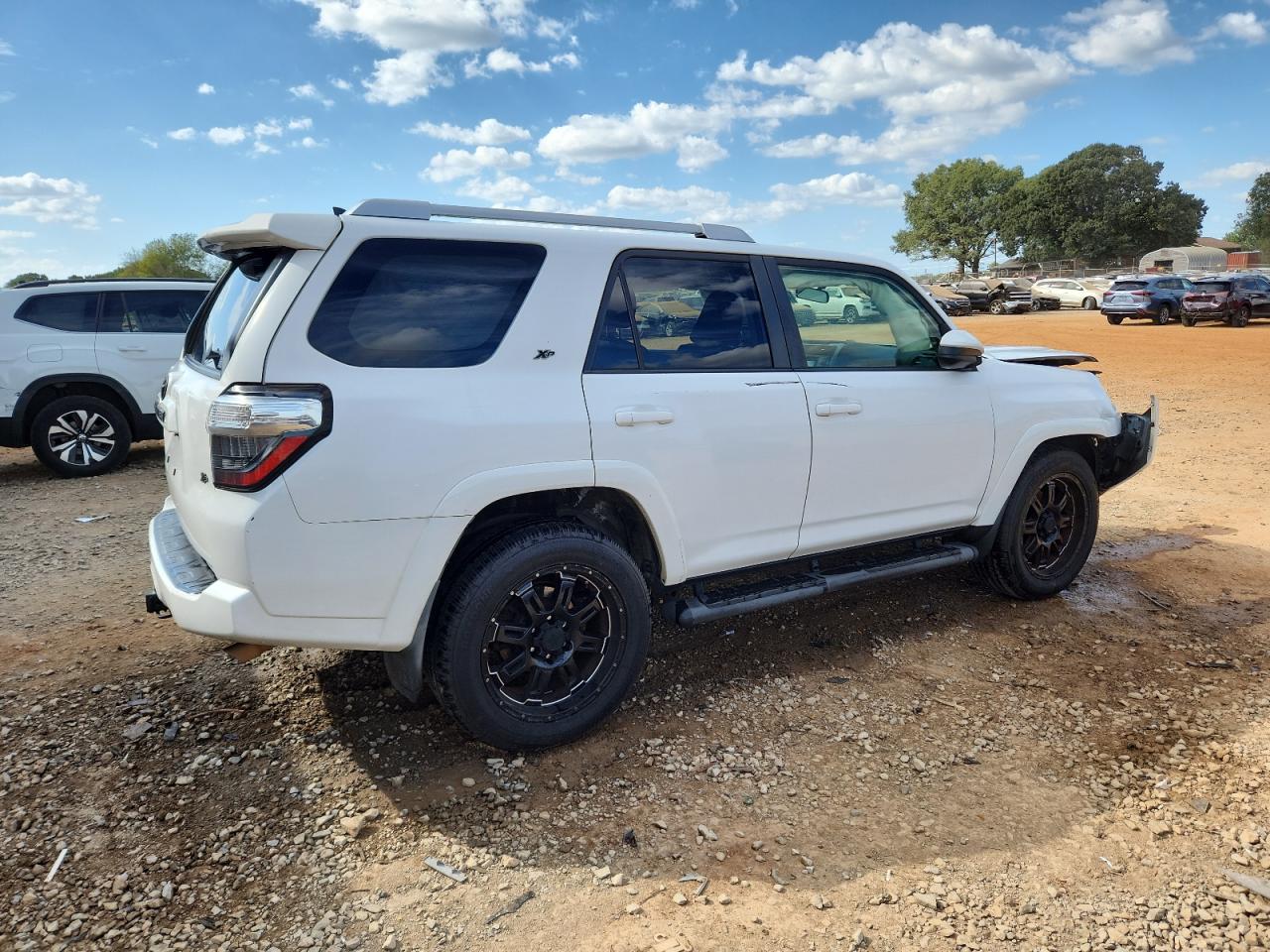 2015 Toyota 4runner Sr5 White vin: JTEZU5JR9F5109957