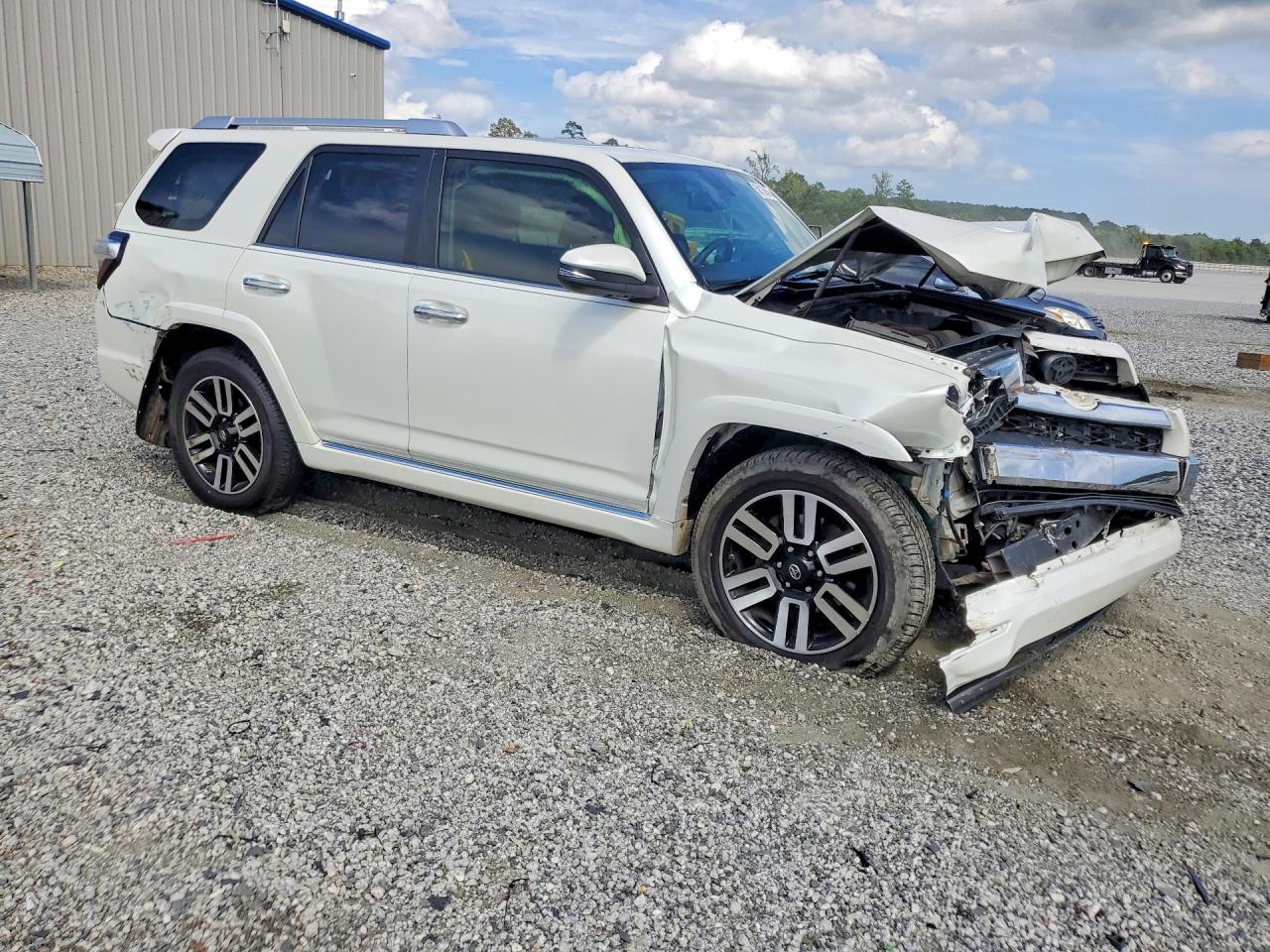 2016 Toyota 4runner Limited White vin: JTEZU5JR9G5116425