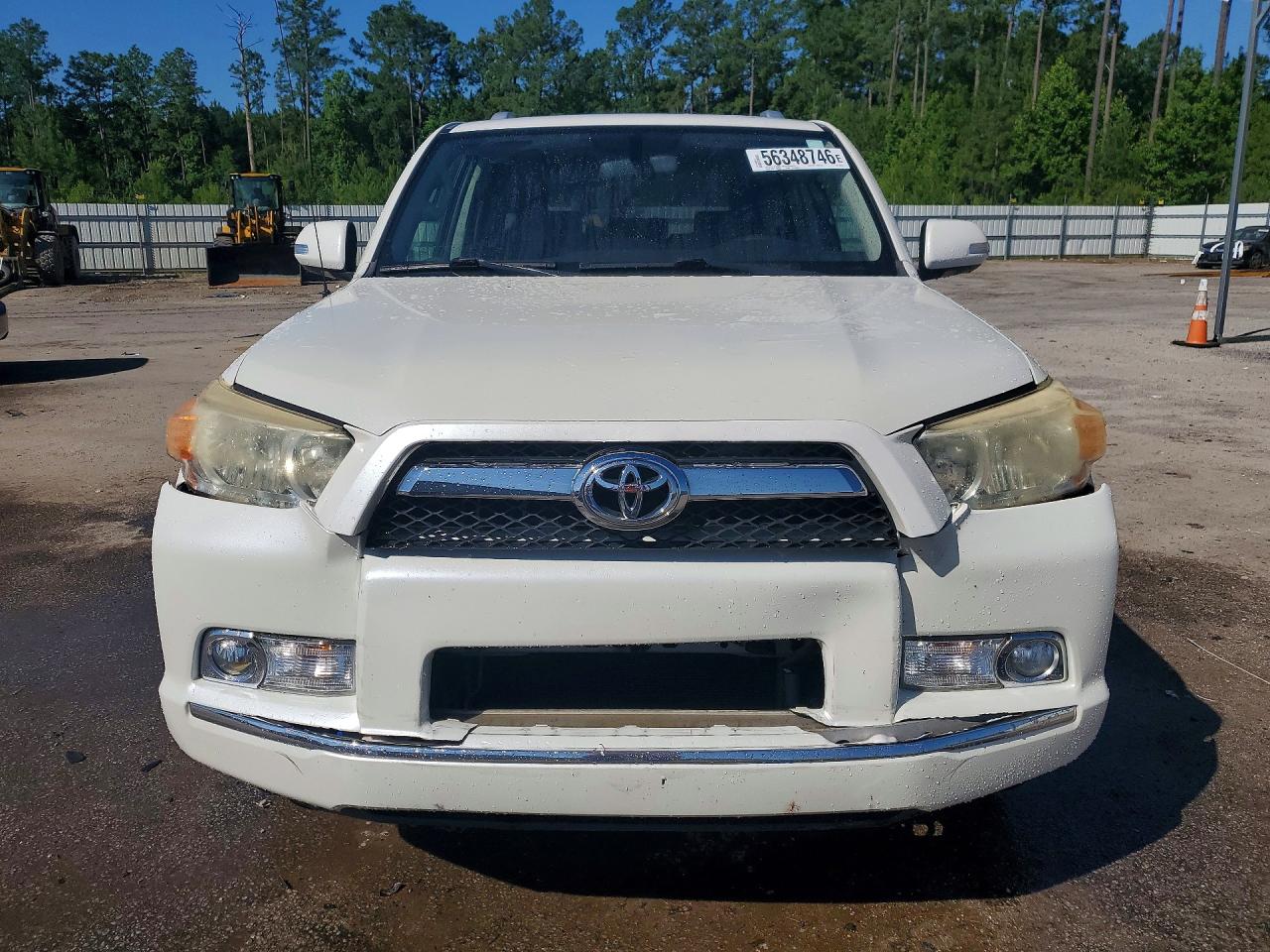 2010 Toyota 4runner Sr5 White vin: JTEZU5JRXA5000576