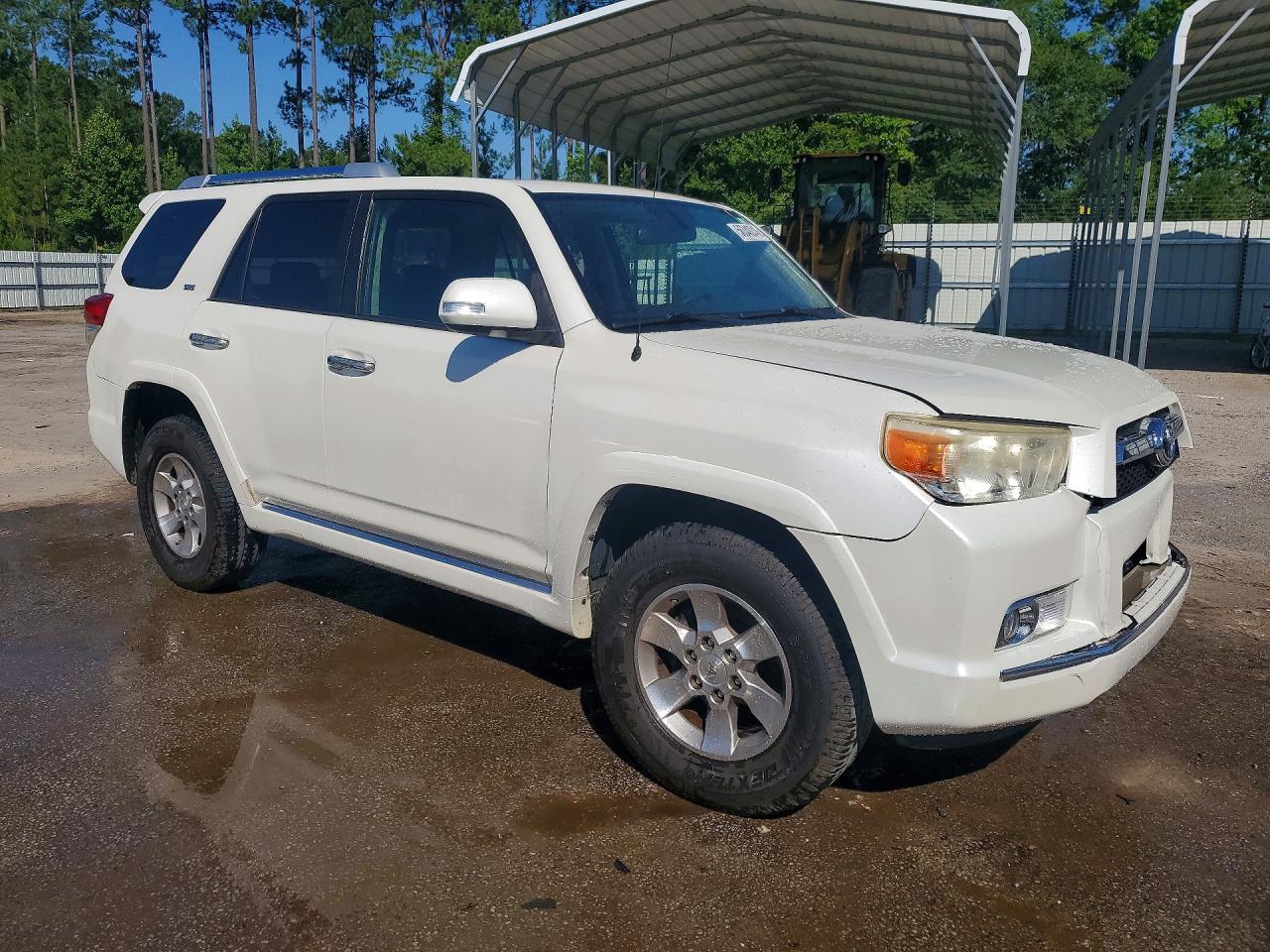 2010 Toyota 4runner Sr5 White vin: JTEZU5JRXA5000576