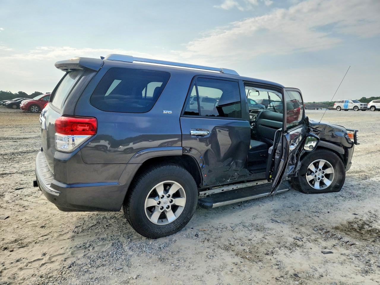 2011 Toyota 4runner Sr5 Gray vin: JTEZU5JRXB5032381