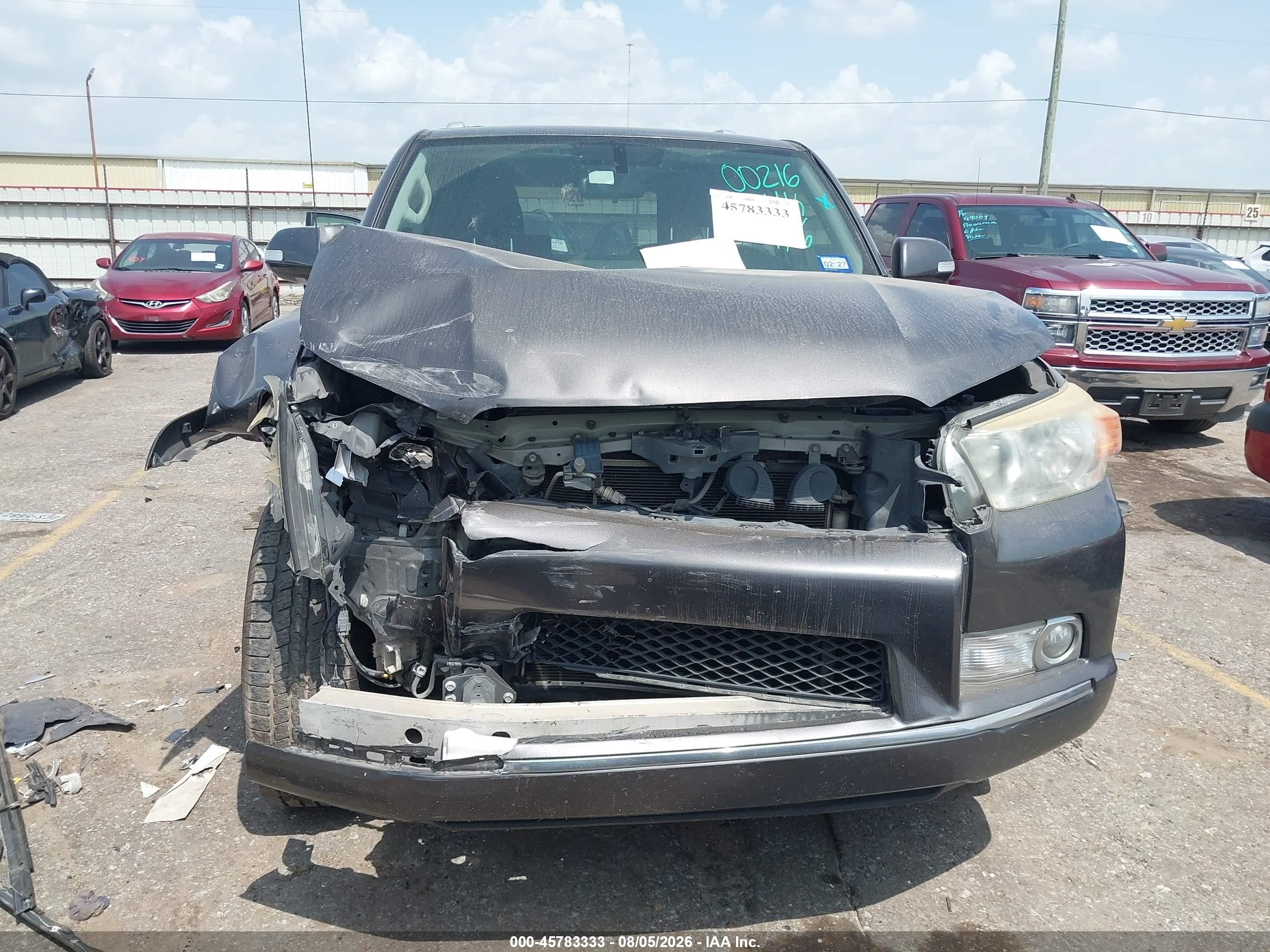 2013 Toyota 4runner Sr5 Gray vin: JTEZU5JRXD5049667