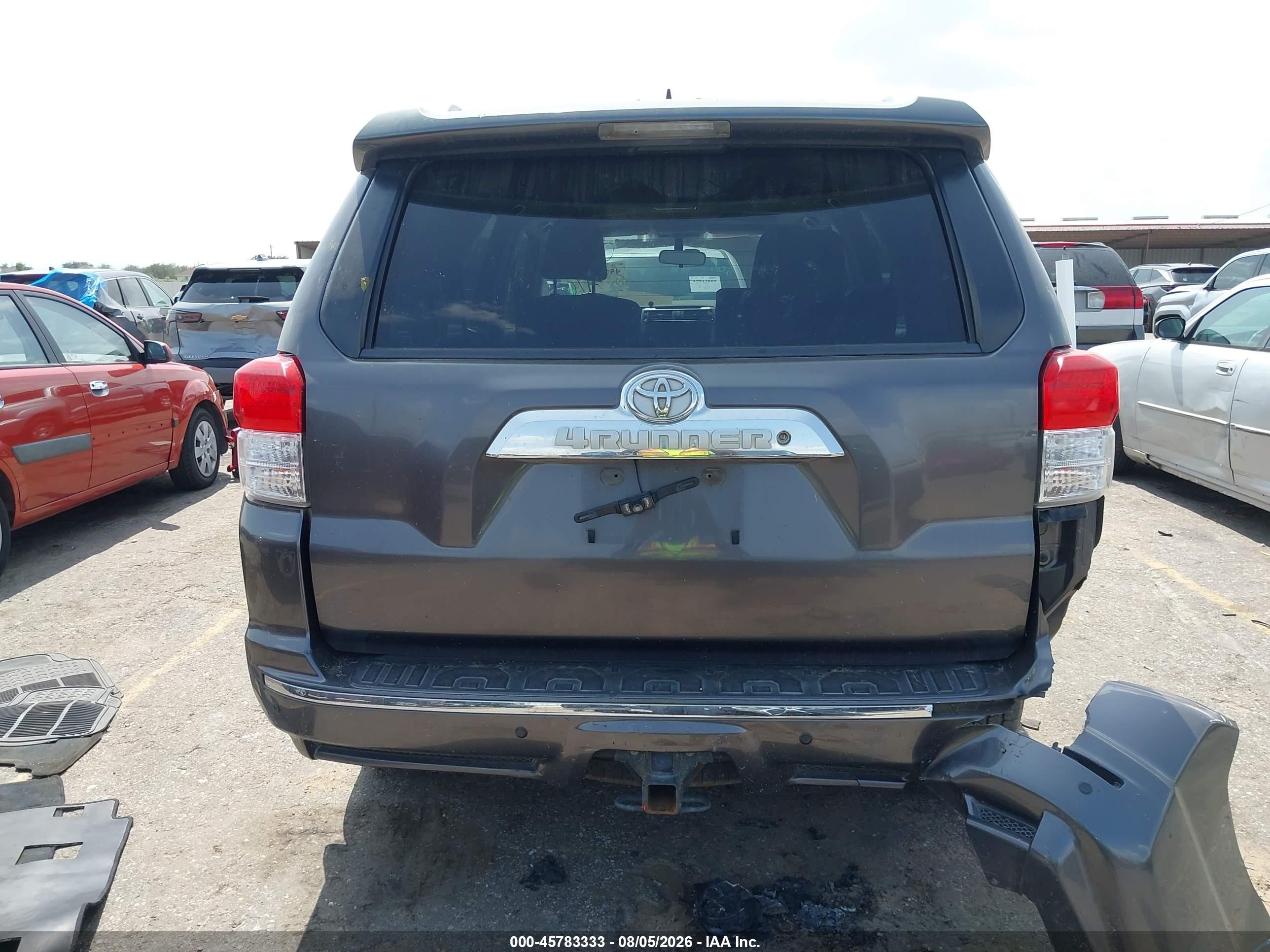 2013 Toyota 4runner Sr5 Gray vin: JTEZU5JRXD5049667