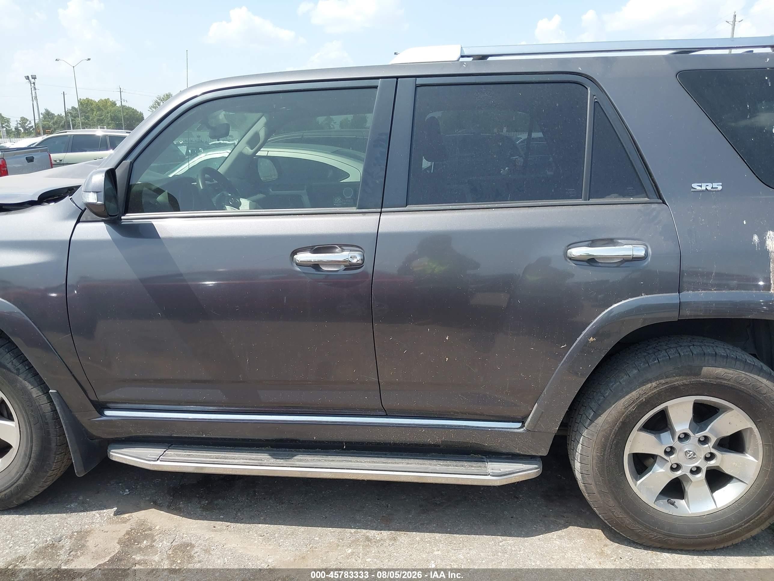 2013 Toyota 4runner Sr5 Gray vin: JTEZU5JRXD5049667