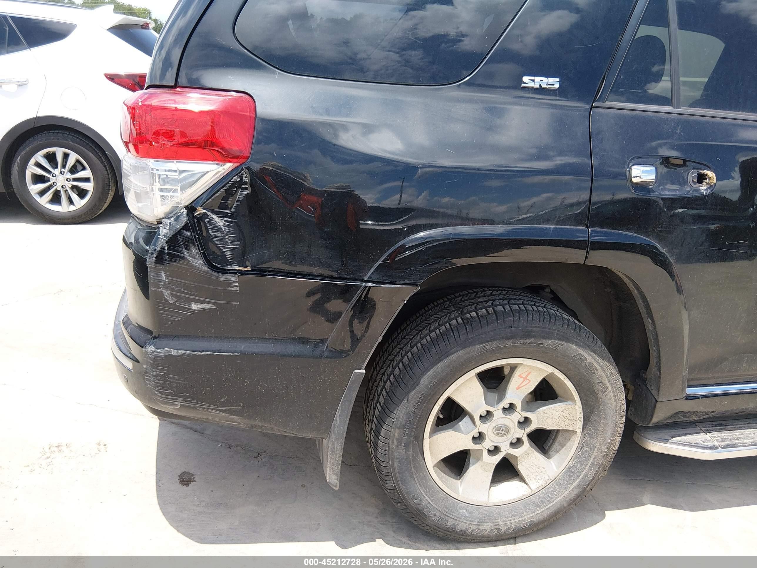 2013 Toyota 4runner Sr5 Black vin: JTEZU5JRXD5049894