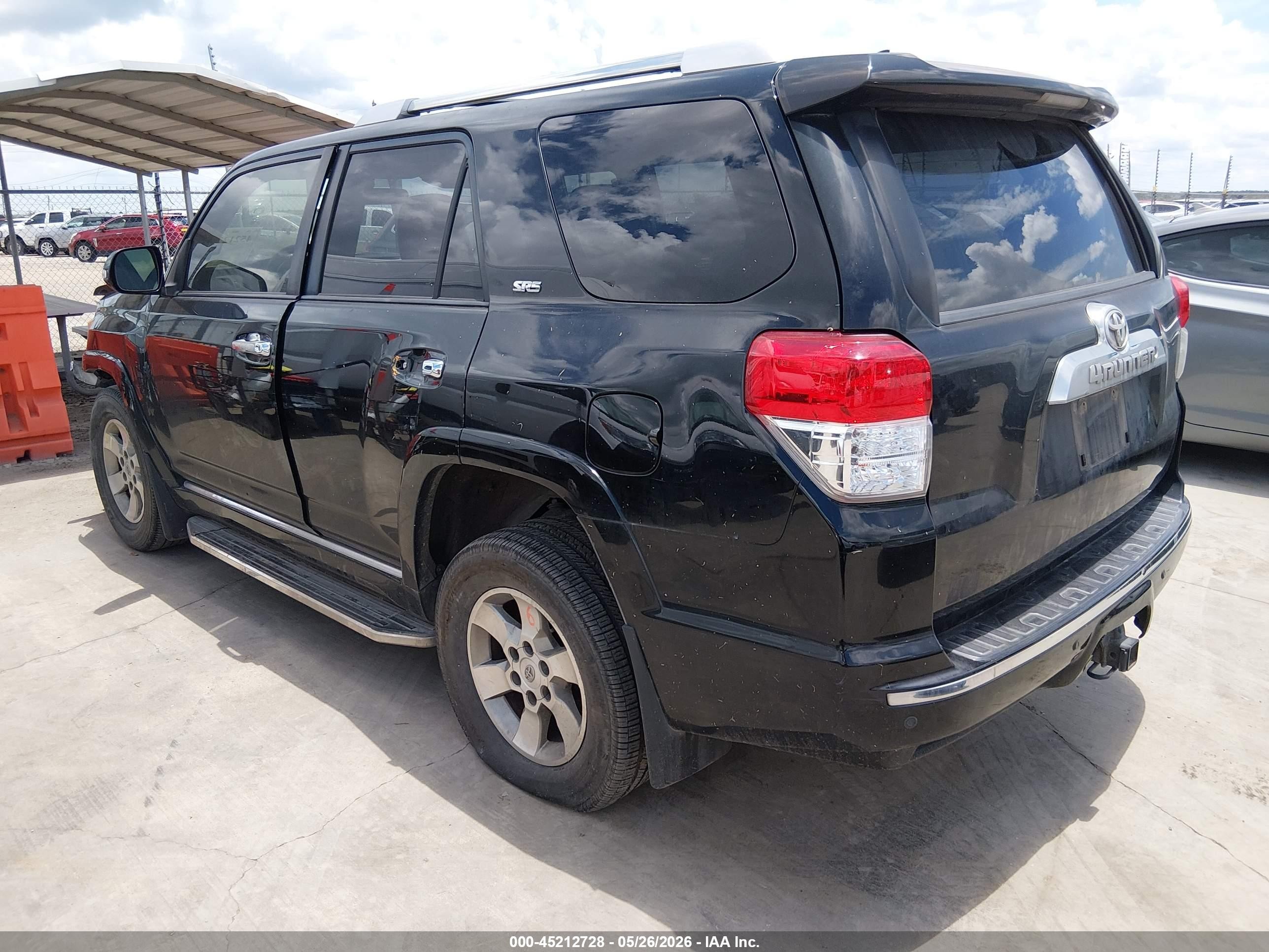 2013 Toyota 4runner Sr5 Black vin: JTEZU5JRXD5049894