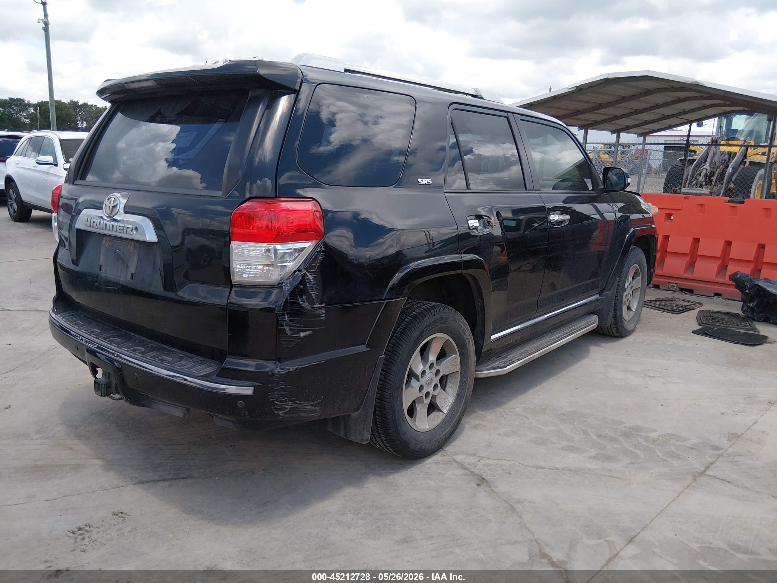 2013 Toyota 4runner Sr5 Black vin: JTEZU5JRXD5049894
