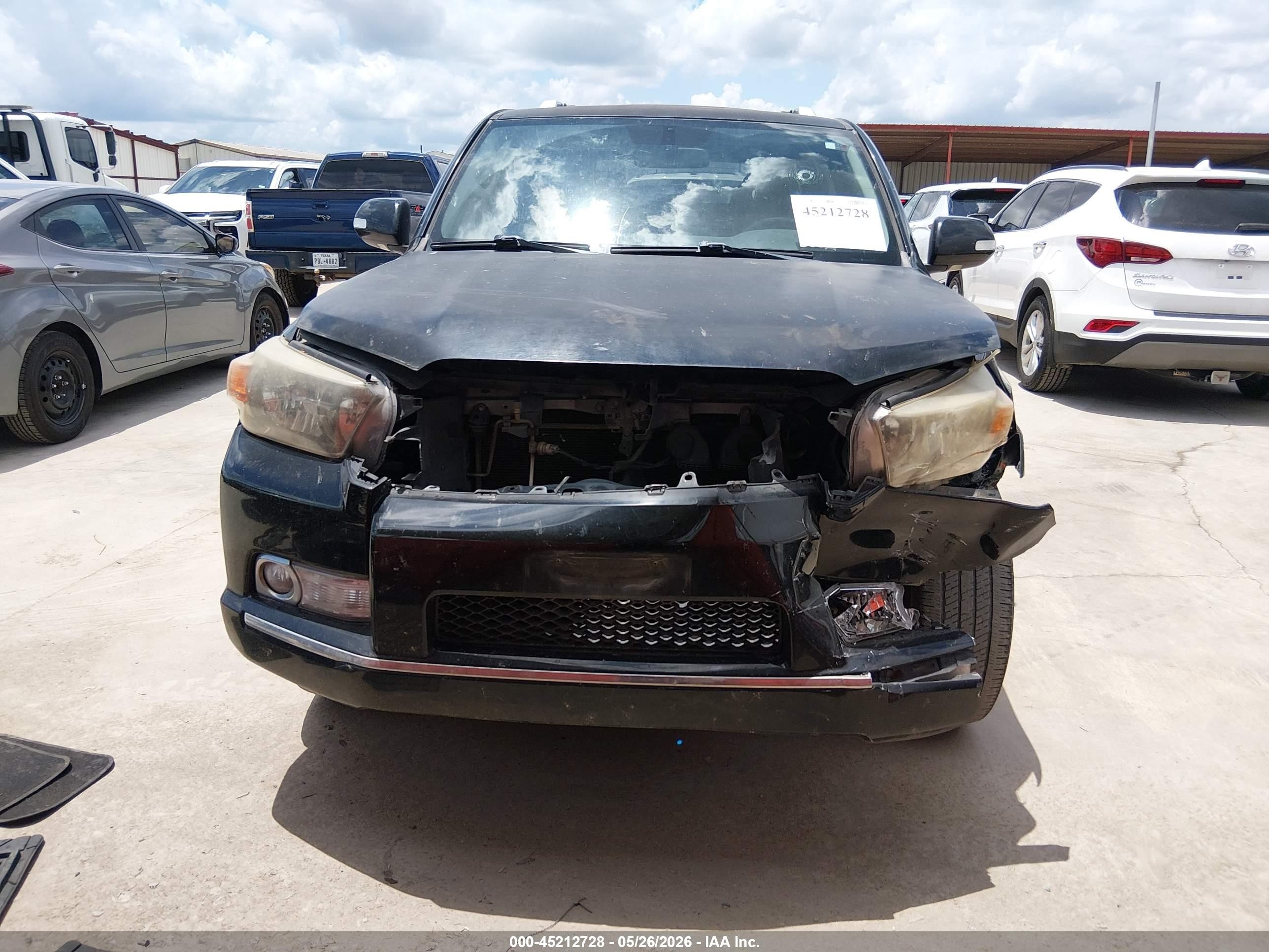 2013 Toyota 4runner Sr5 Black vin: JTEZU5JRXD5049894