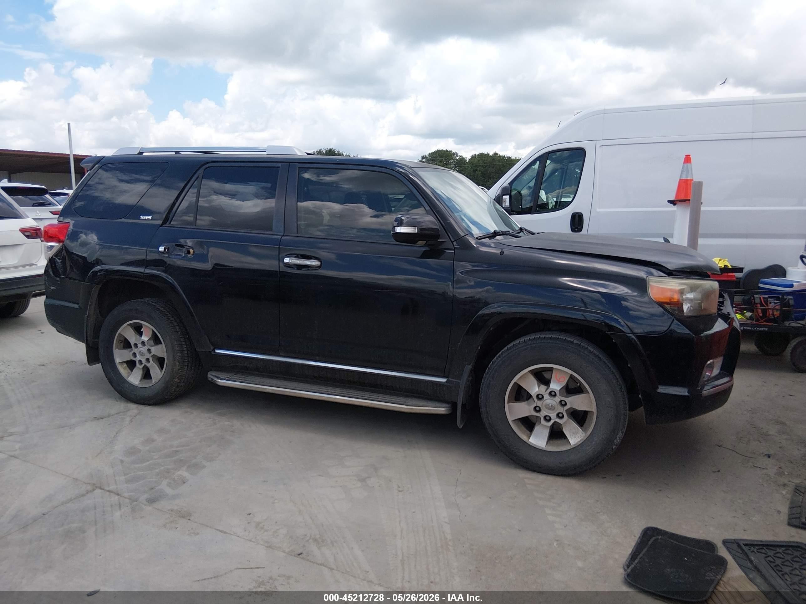 2013 Toyota 4runner Sr5 Black vin: JTEZU5JRXD5049894