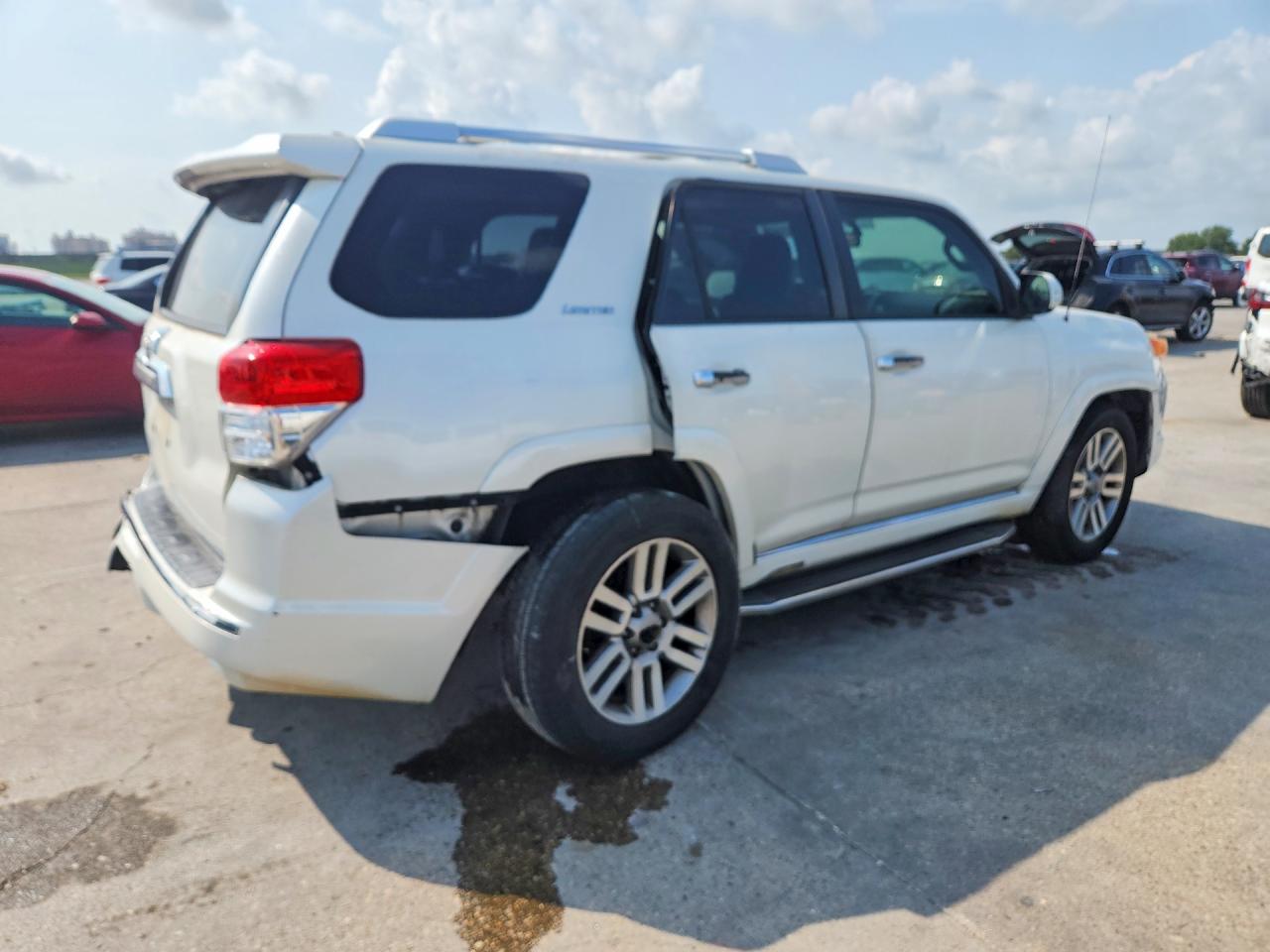 2013 Toyota 4runner Limited White vin: JTEZU5JRXD5062256