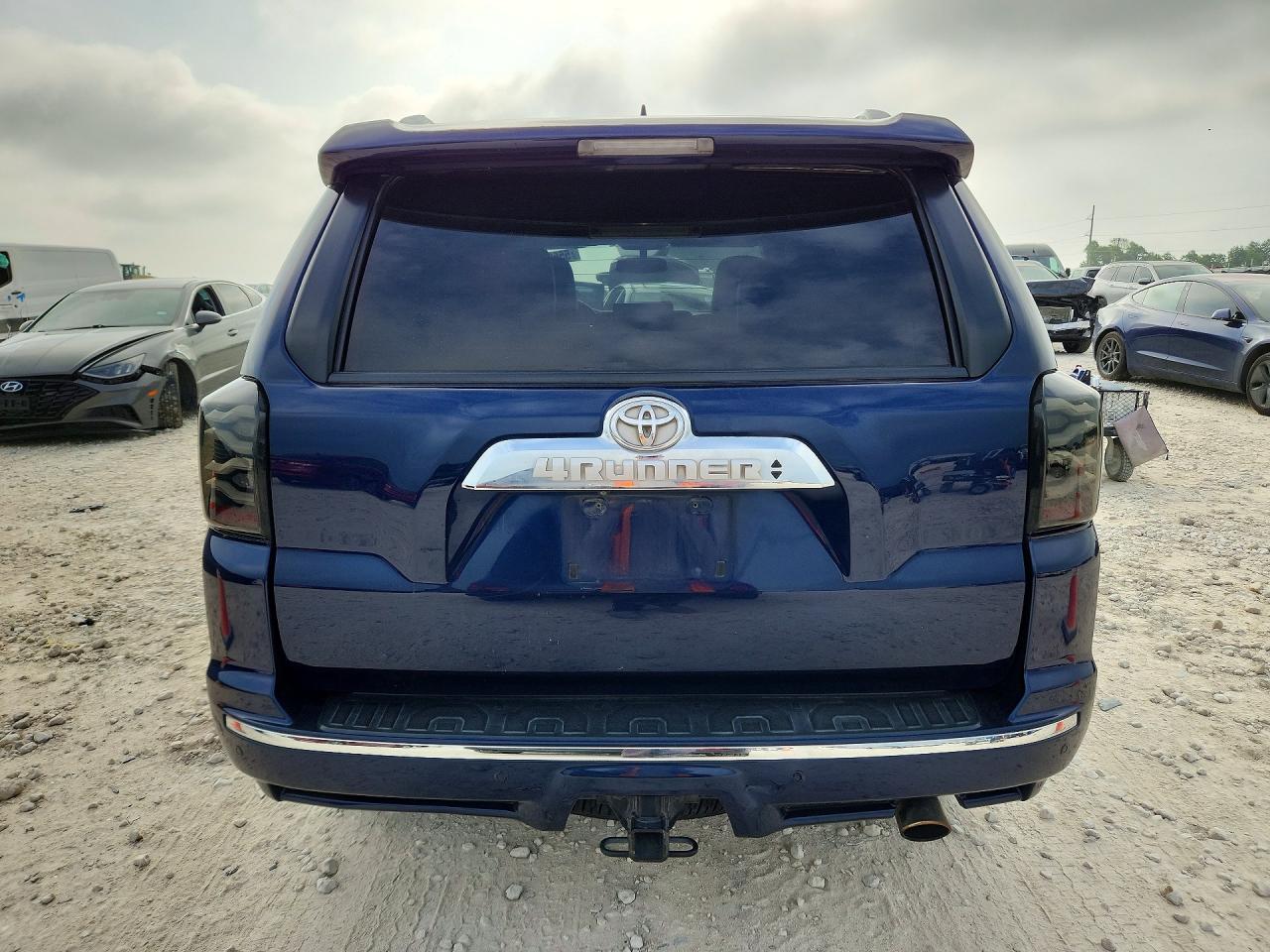 2014 Toyota 4runner Limited Blue vin: JTEZU5JRXE5083836